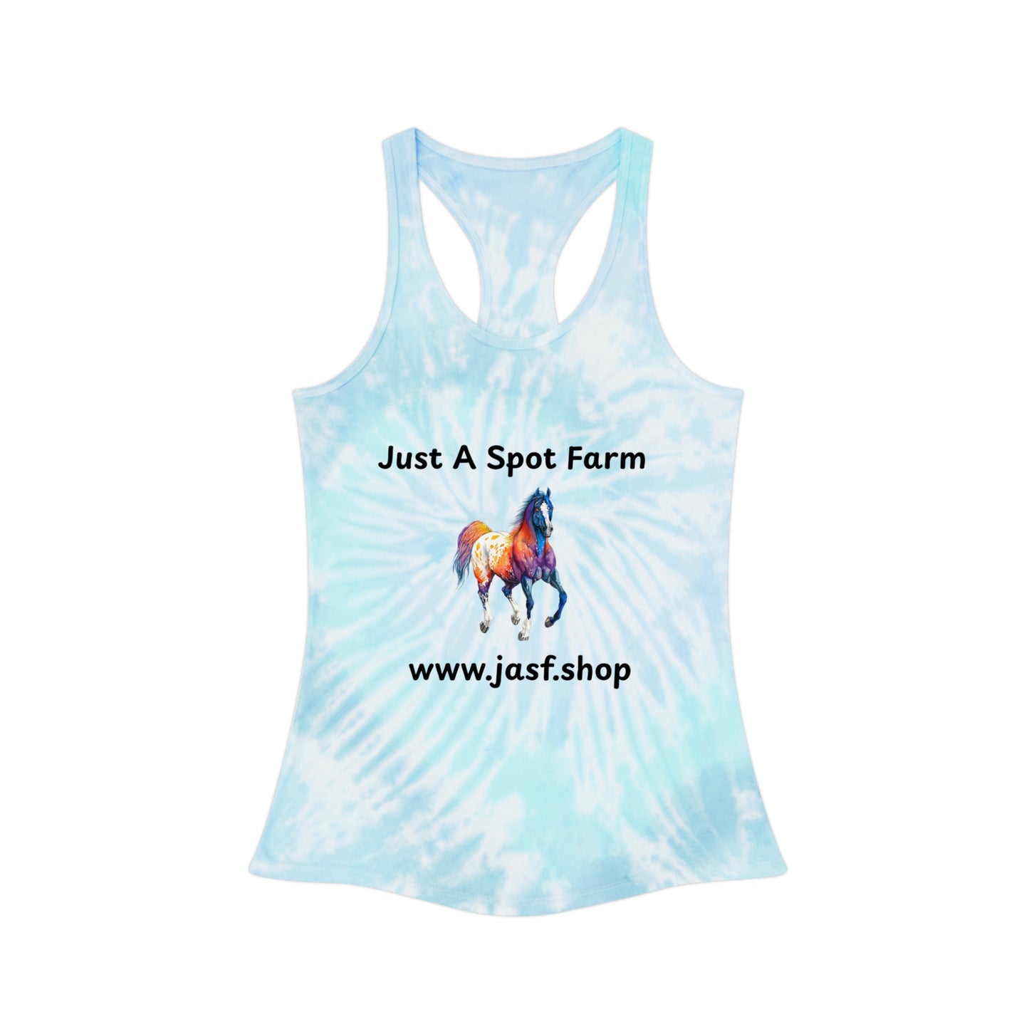 Tie Dye Racerback Tank Top Appaloosa