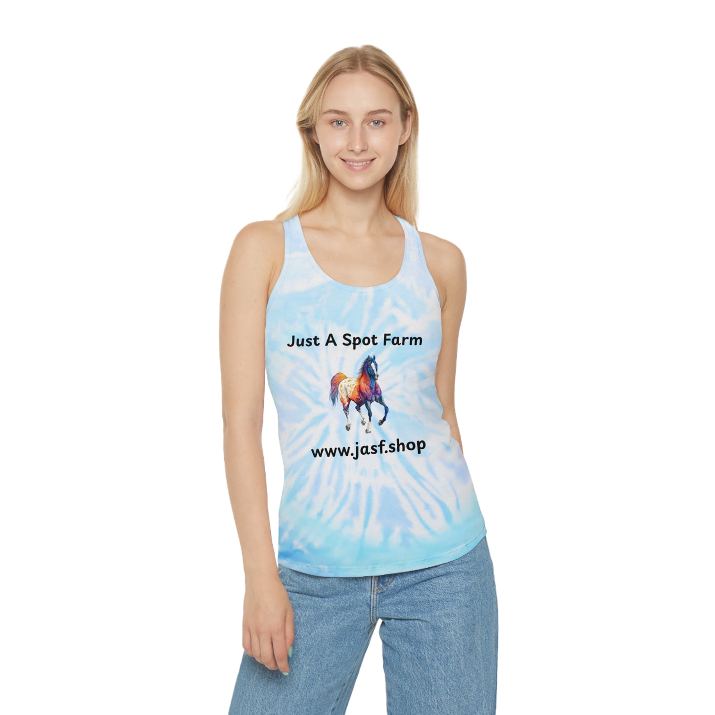 Tie Dye Racerback Tank Top Appaloosa