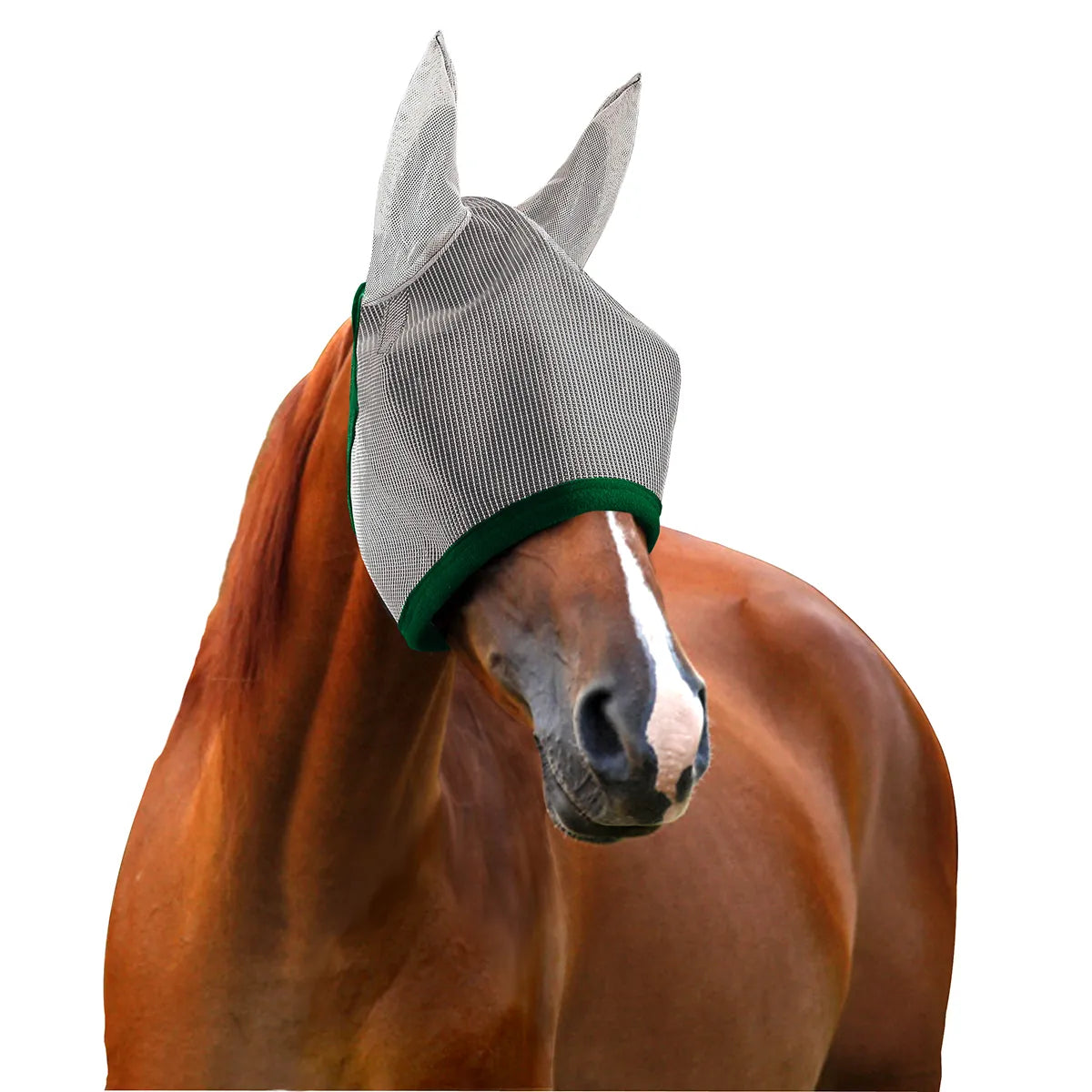 DuraMask Equine Fly Mask With Ears - Durvet 14441