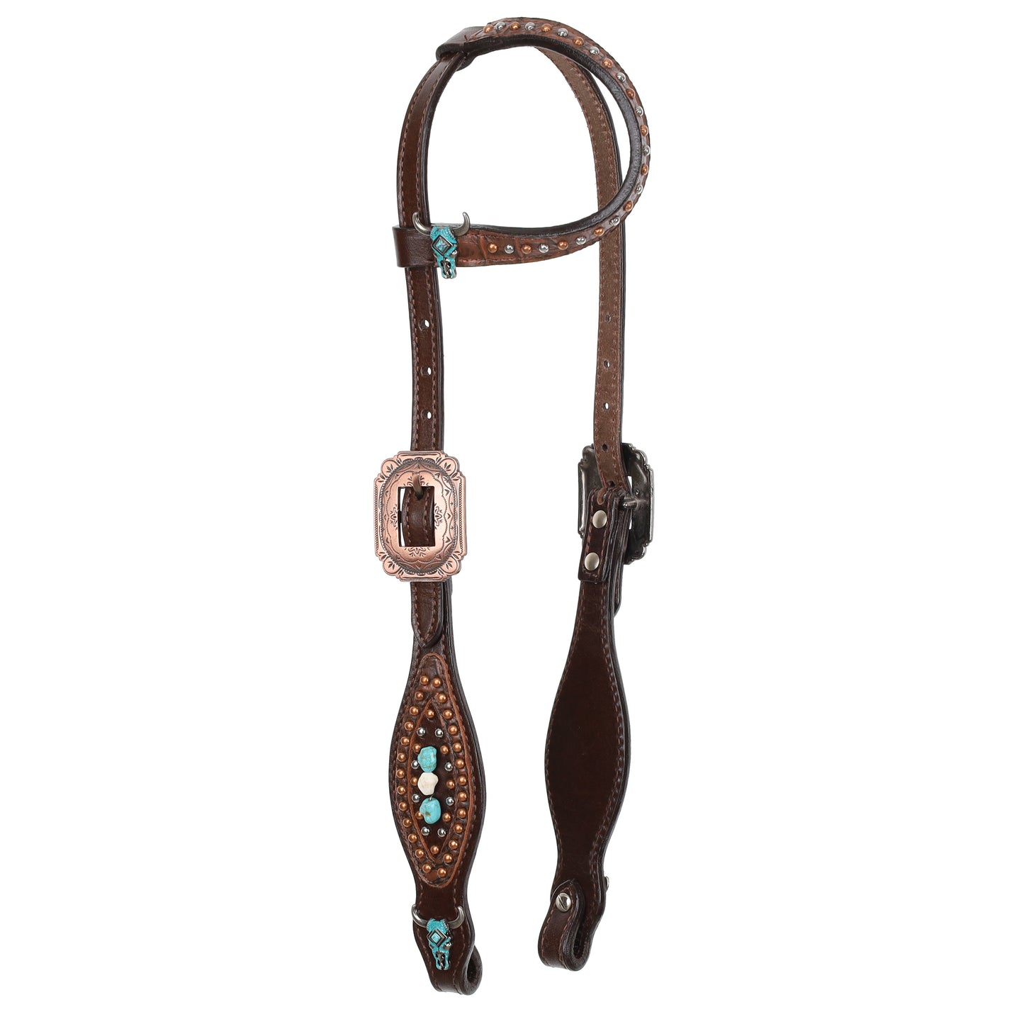 Showman Limited Edition Celestial Steer One Ear Headstall and Breastcollar Set 14997L