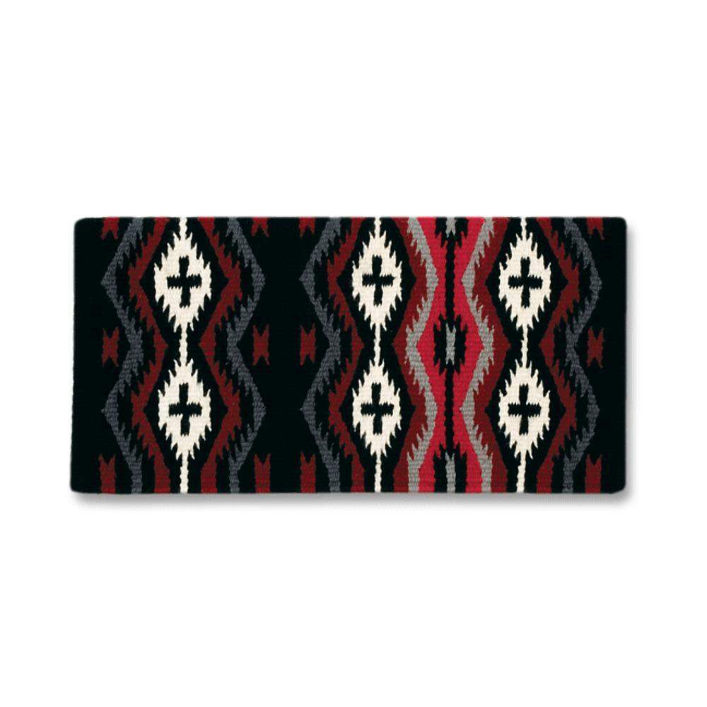 1453-3 Las Cruces 36X34 NEW ZEALAND WOOL SADDLE BLANKET