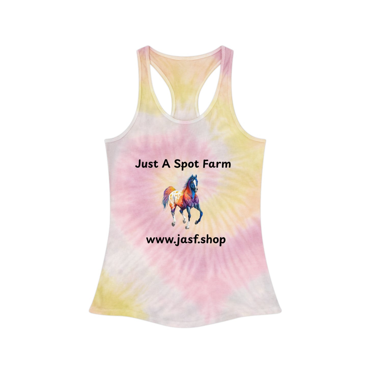 Tie Dye Racerback Tank Top Appaloosa