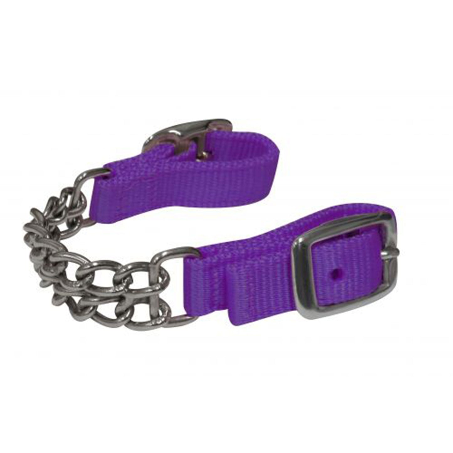 Showman Fully adjustable end double chain nylon curb chain 176034