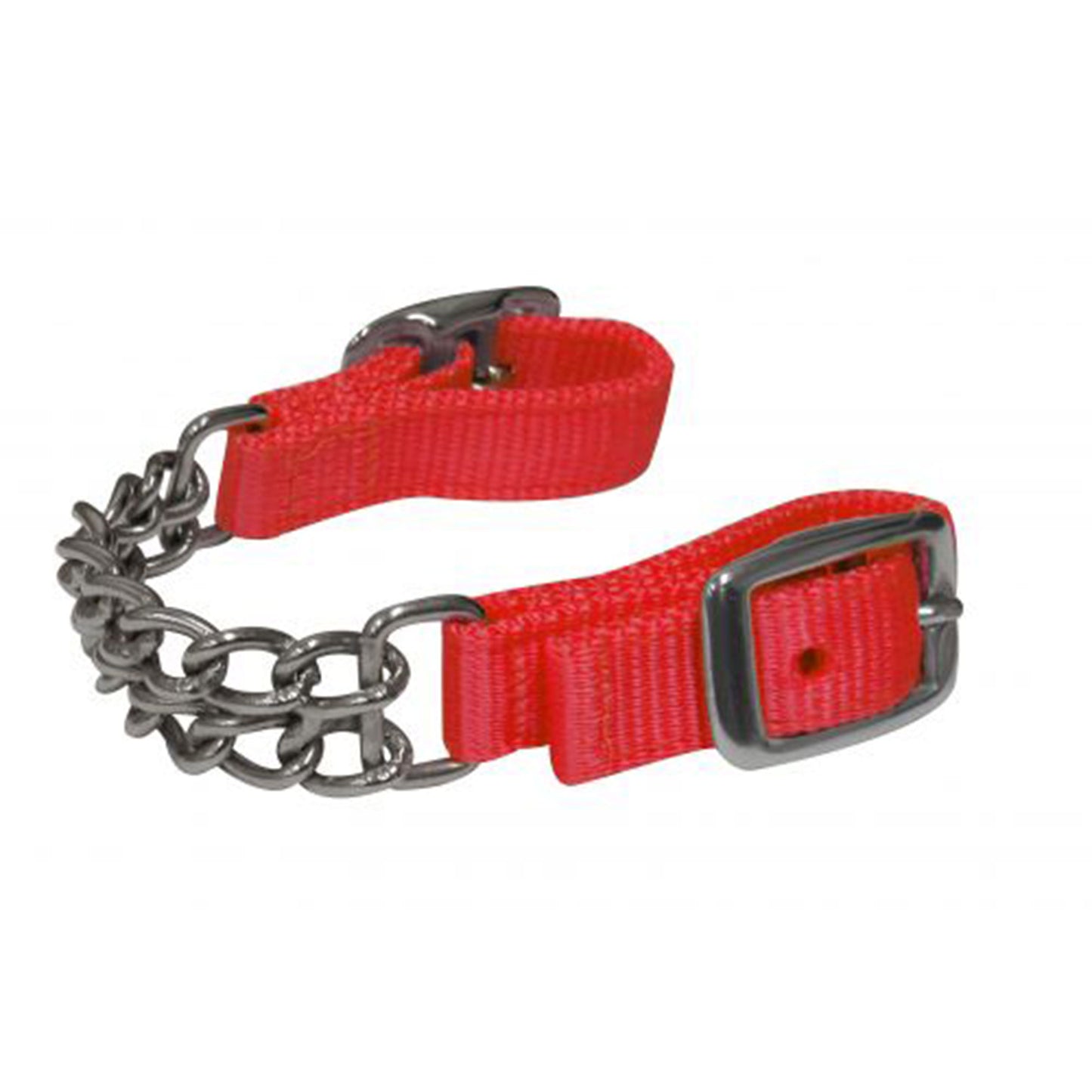 Showman Fully adjustable end double chain nylon curb chain 176034