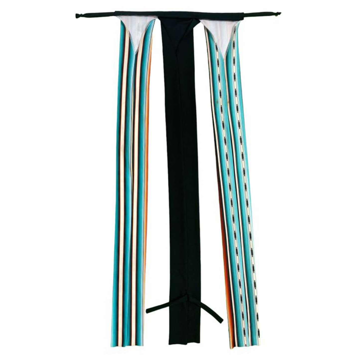Showman Teal Serape Braid-In Lycra Tail Bag 178560