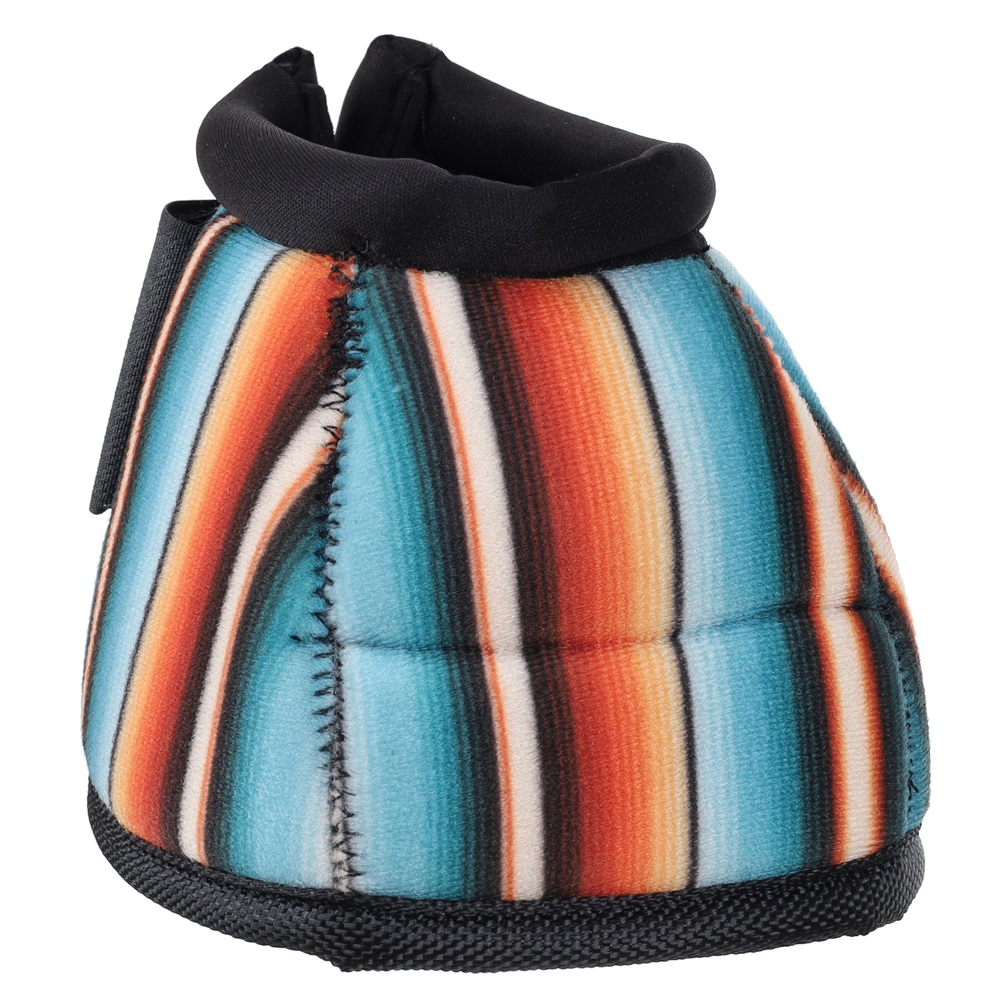 Showman Teal Serape Elite Equine Bell Boot 178587