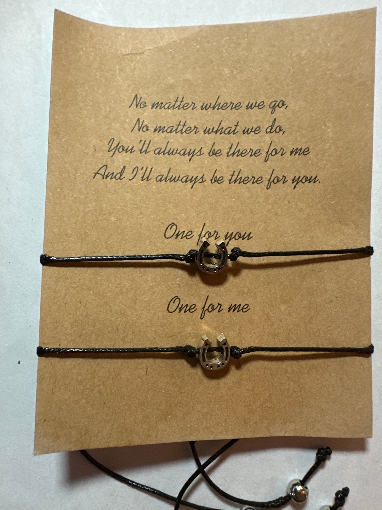 Horseshoe Friendship Bracelet