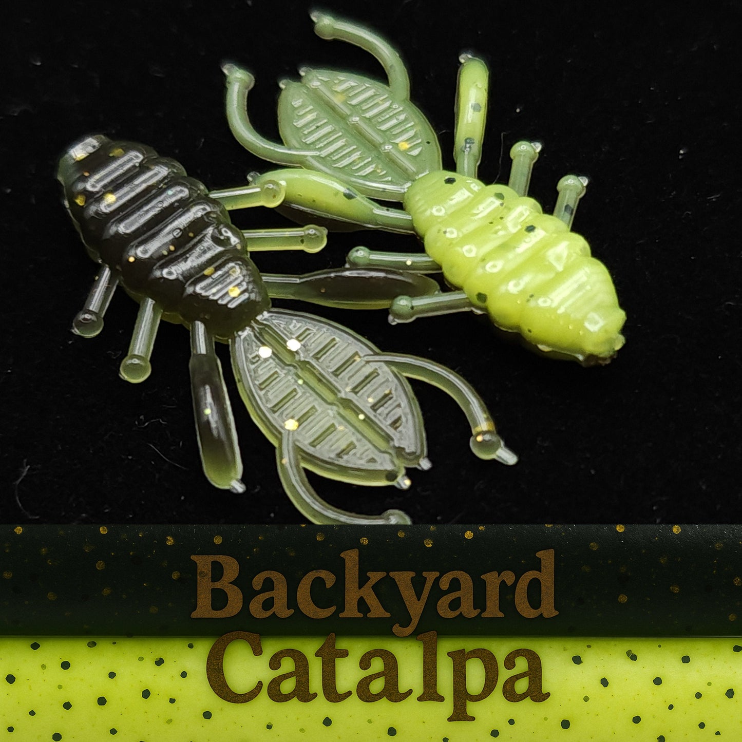 Jar of 1.3" Micro Creature Bait "The Anaconda Beaver"