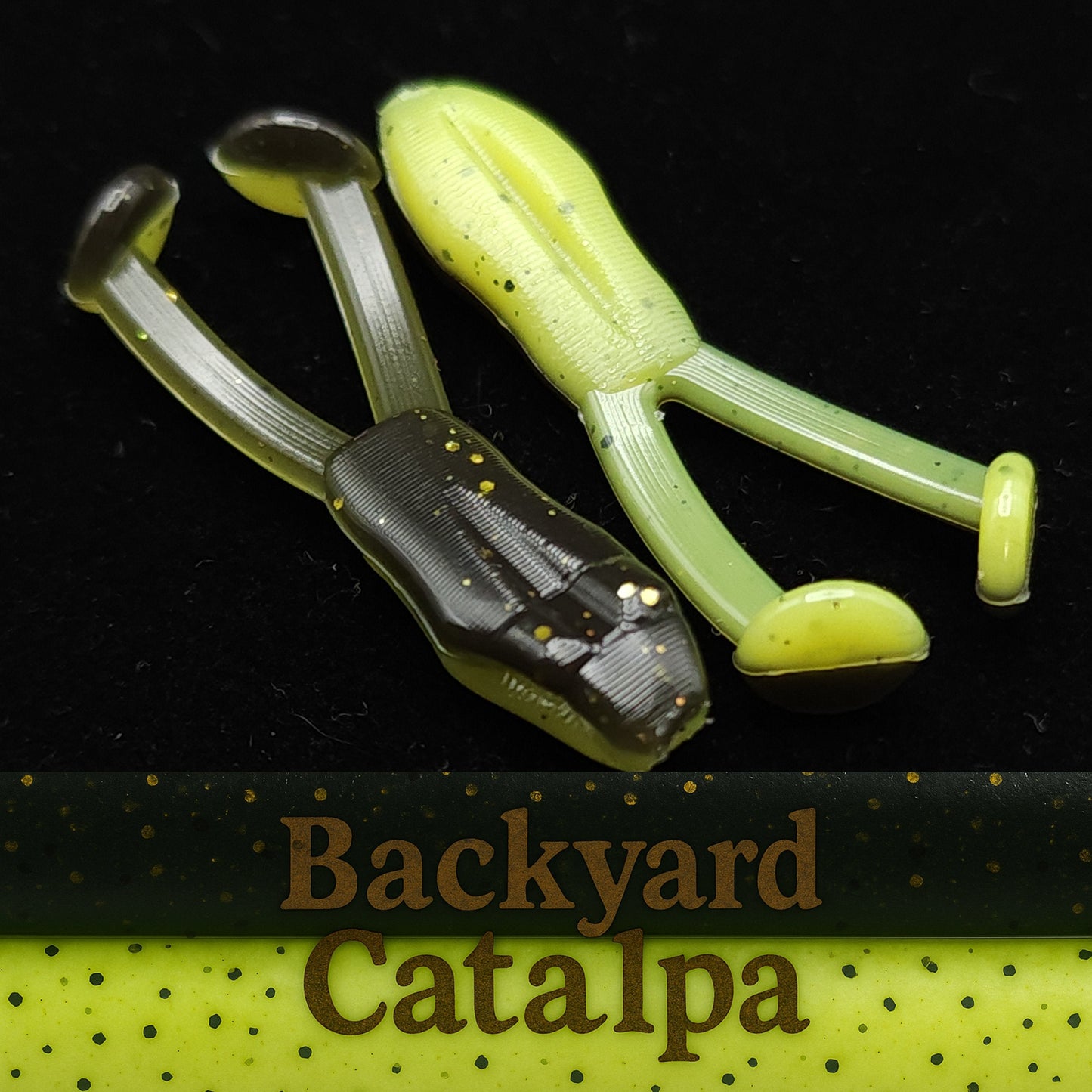 Jar of 1.7" Inch Micro Frog "The Creek Croaker"