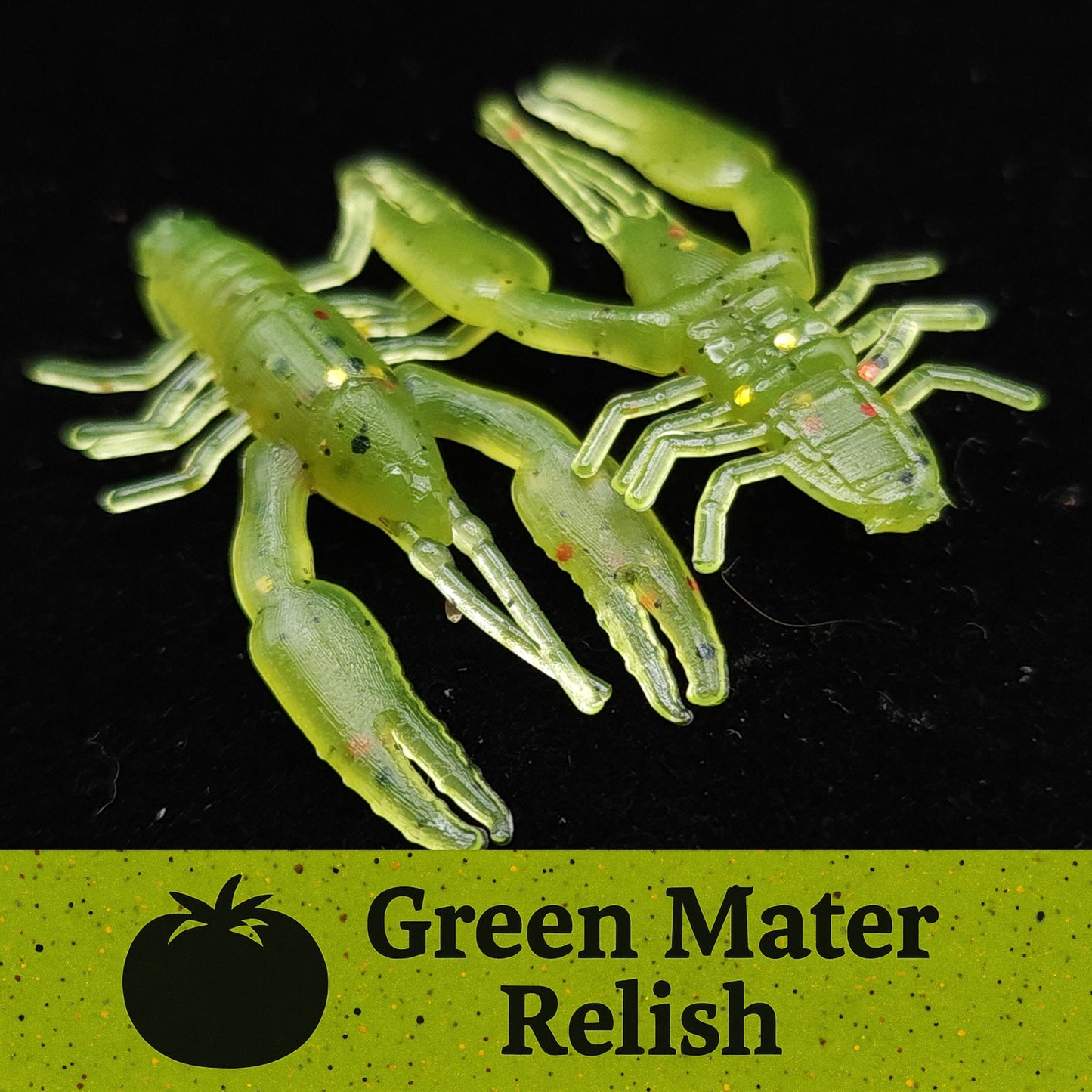 Jar of 1" Inch Micro Crayfish "The Creek Crawler"