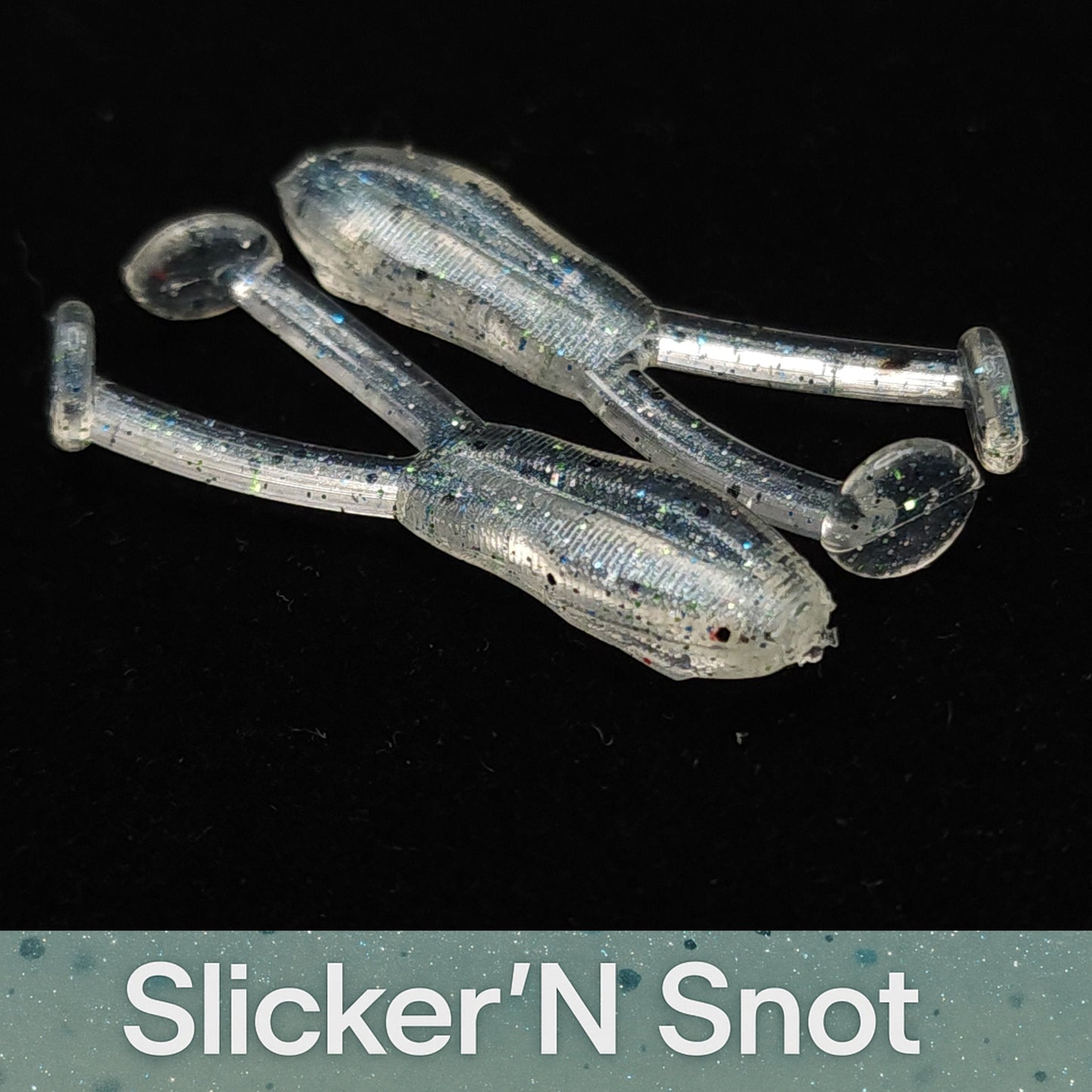 Jar of 1.7" Inch Micro Frog "The Creek Croaker"