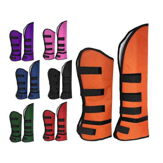 Showman Shipping Boots with Velcro Closure 4 Pack 22260