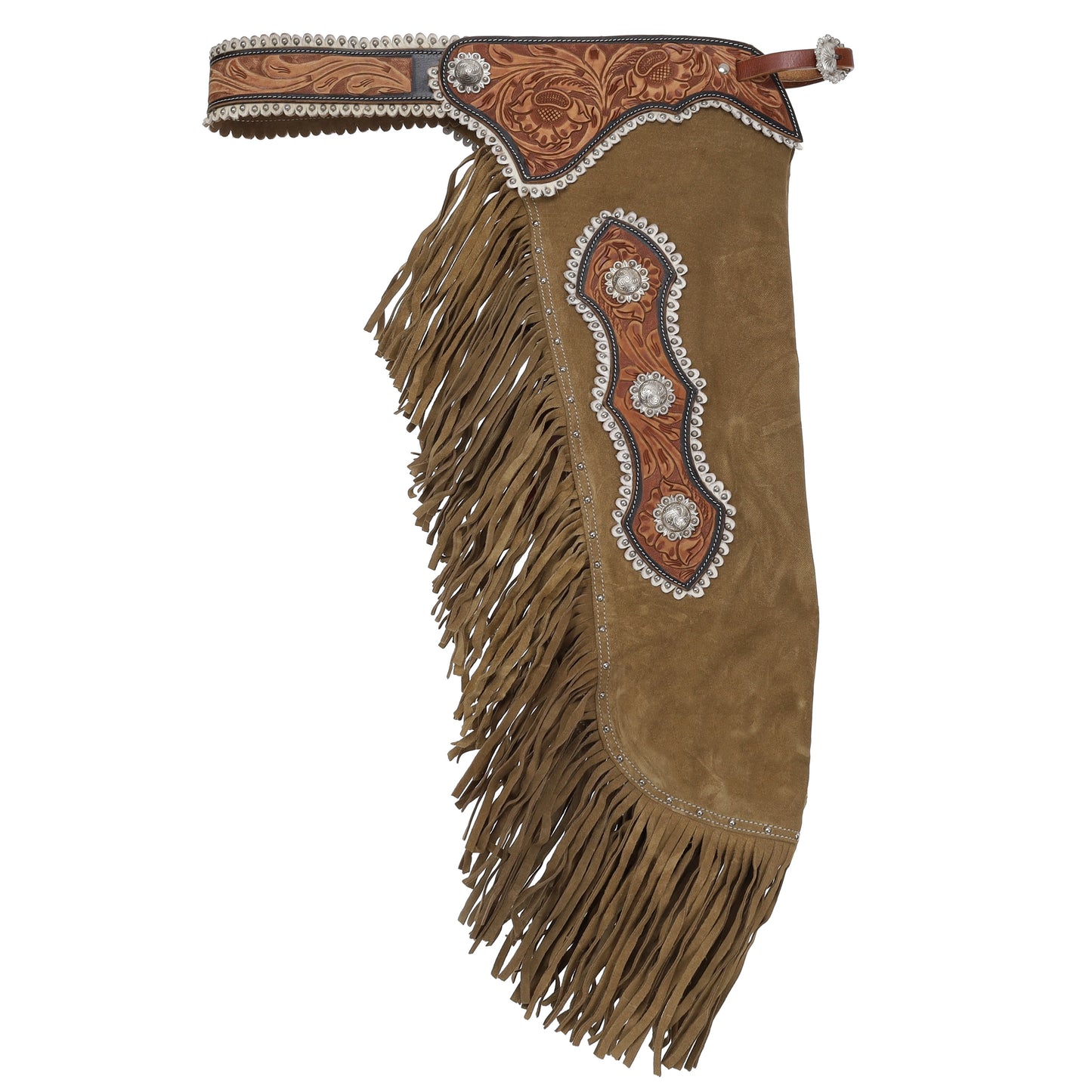 Showman Buckskin Bronc Chinks 240