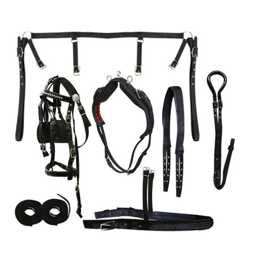 Medium / Large Horse size nylon driving harness 3200