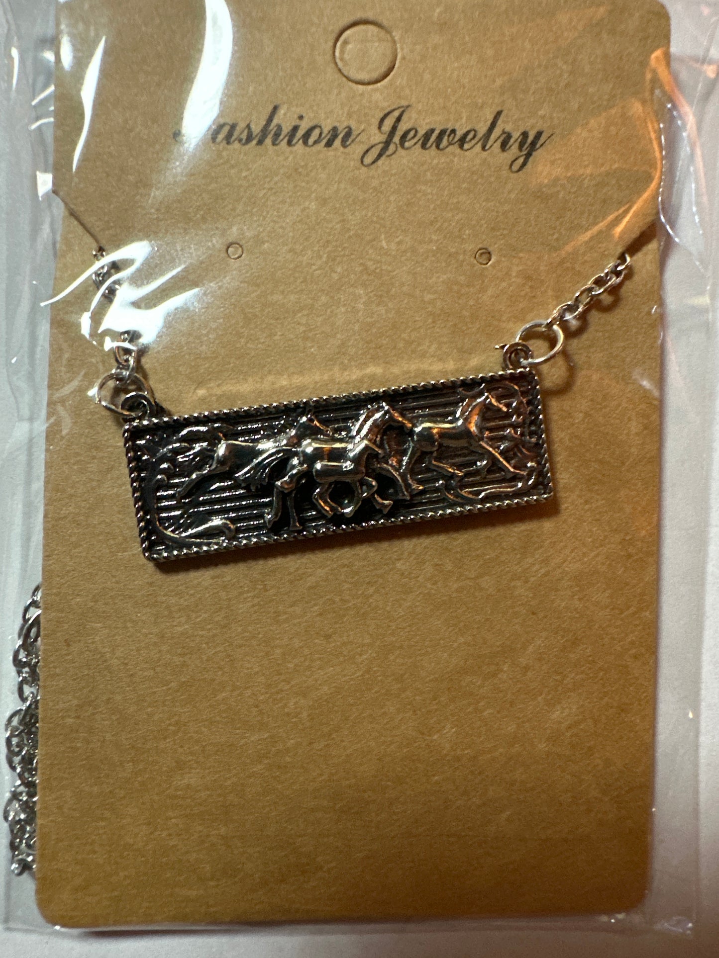 Horse Bar Necklace
