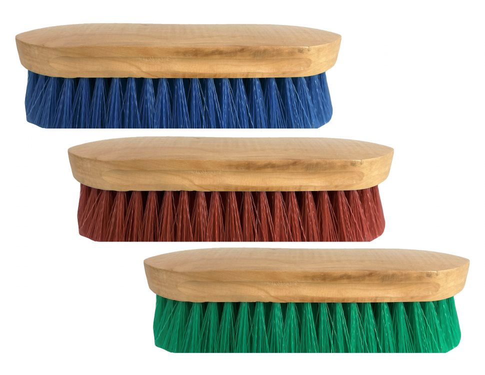 Showman Medium bristle brush on an oval base 43000