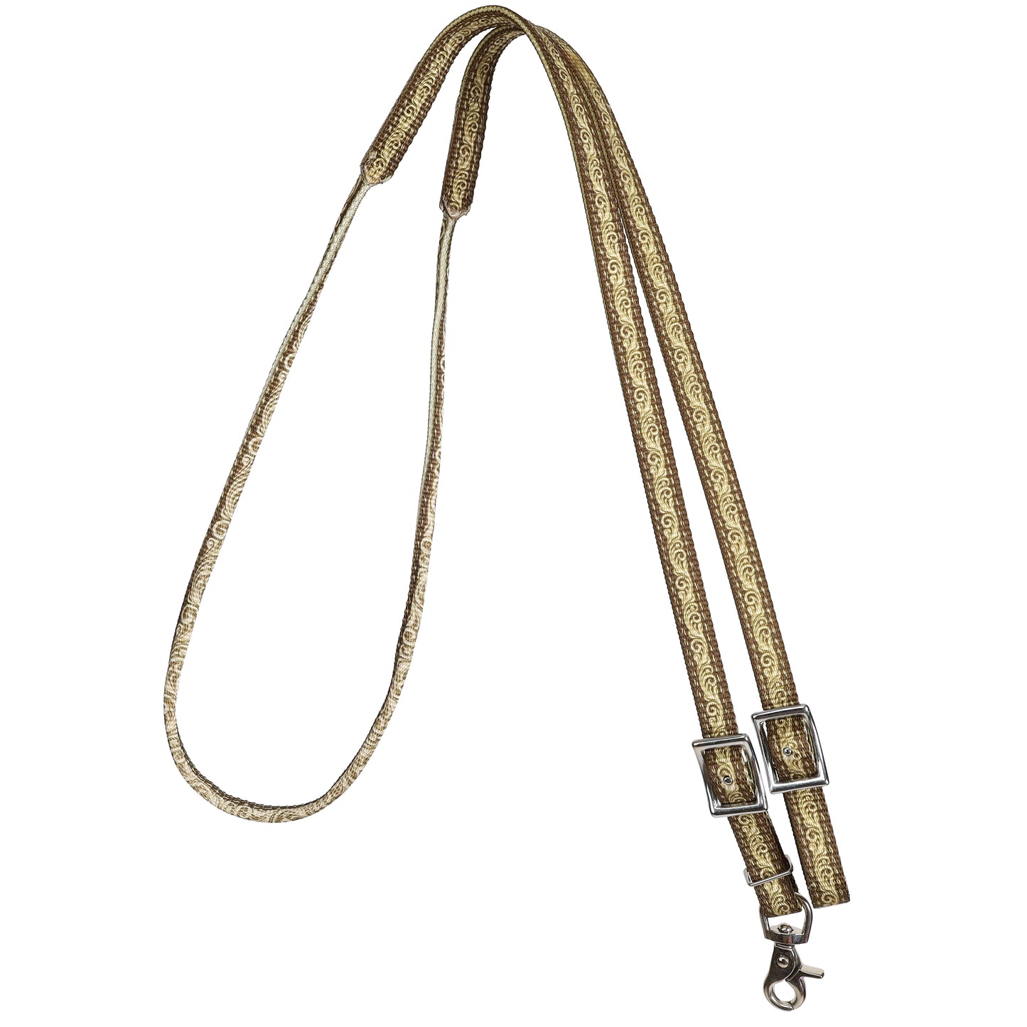 Rolled Nylon Contest Reins 52253