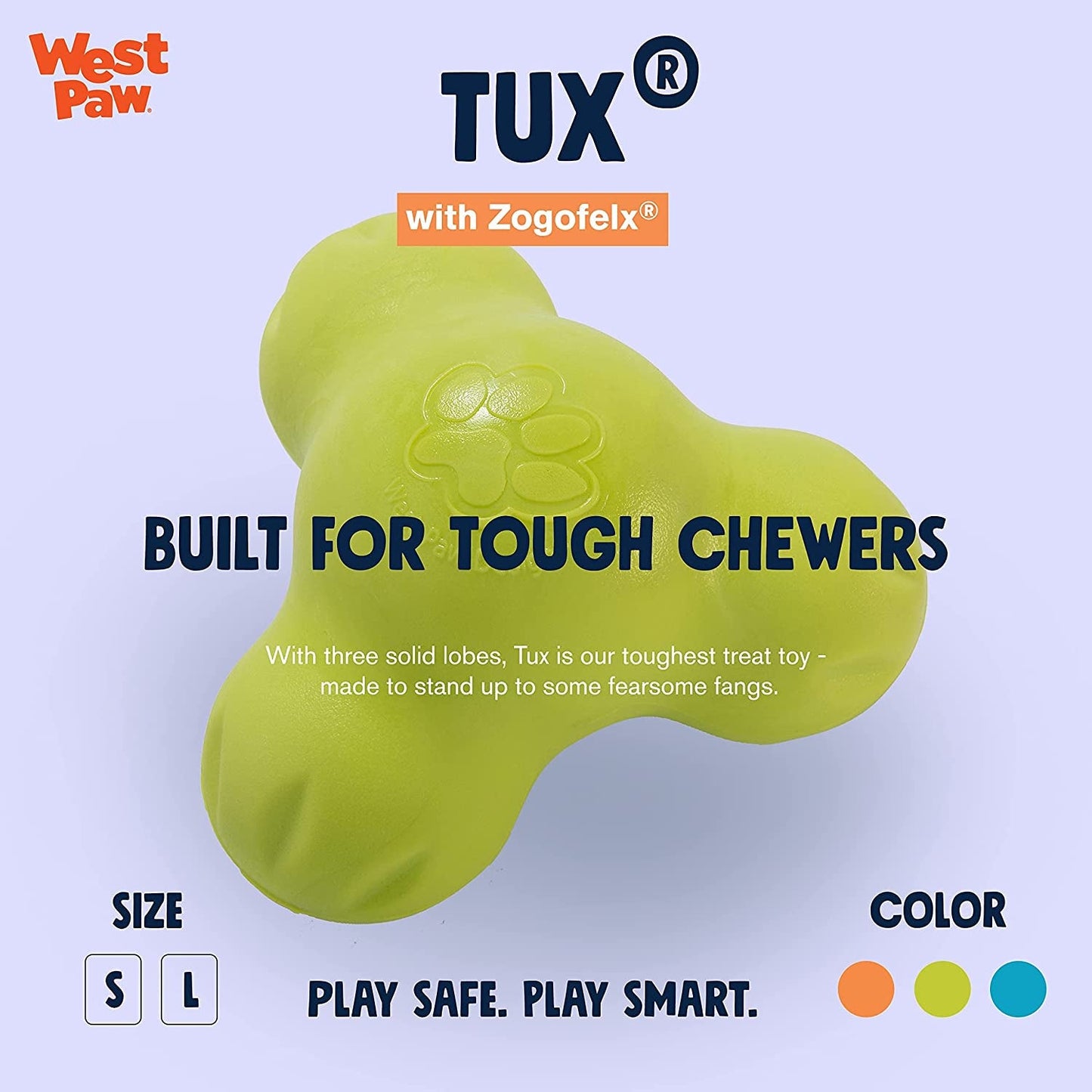 Zogoflex Tux Treat Dispensing Dog Chew Toy