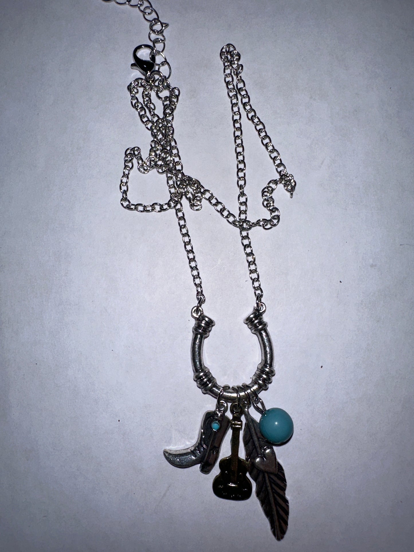Horseshoe Pendant Necklace