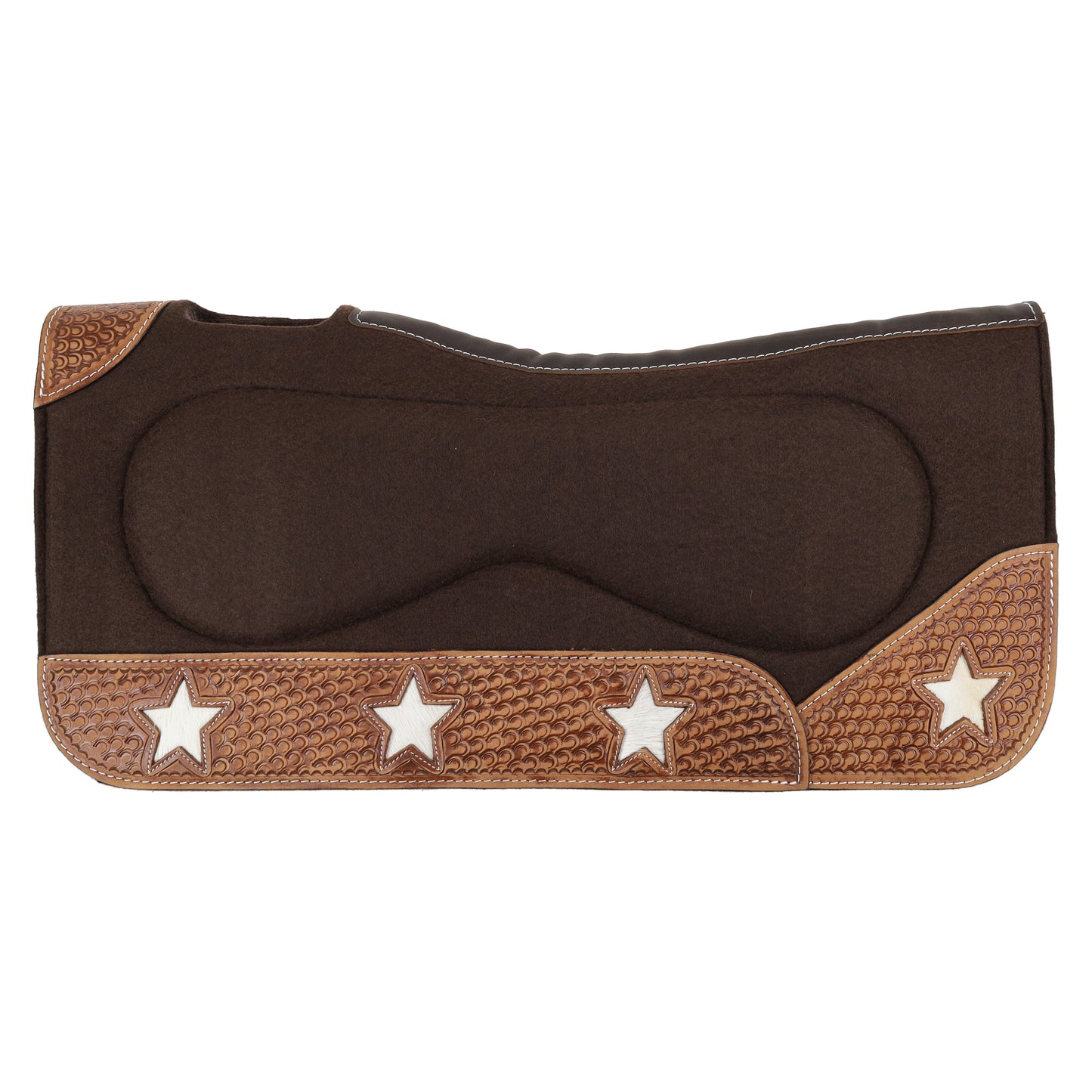 Showman 31" x 32" Cosmic Hide Built-Up Felt Saddle Pad 5913