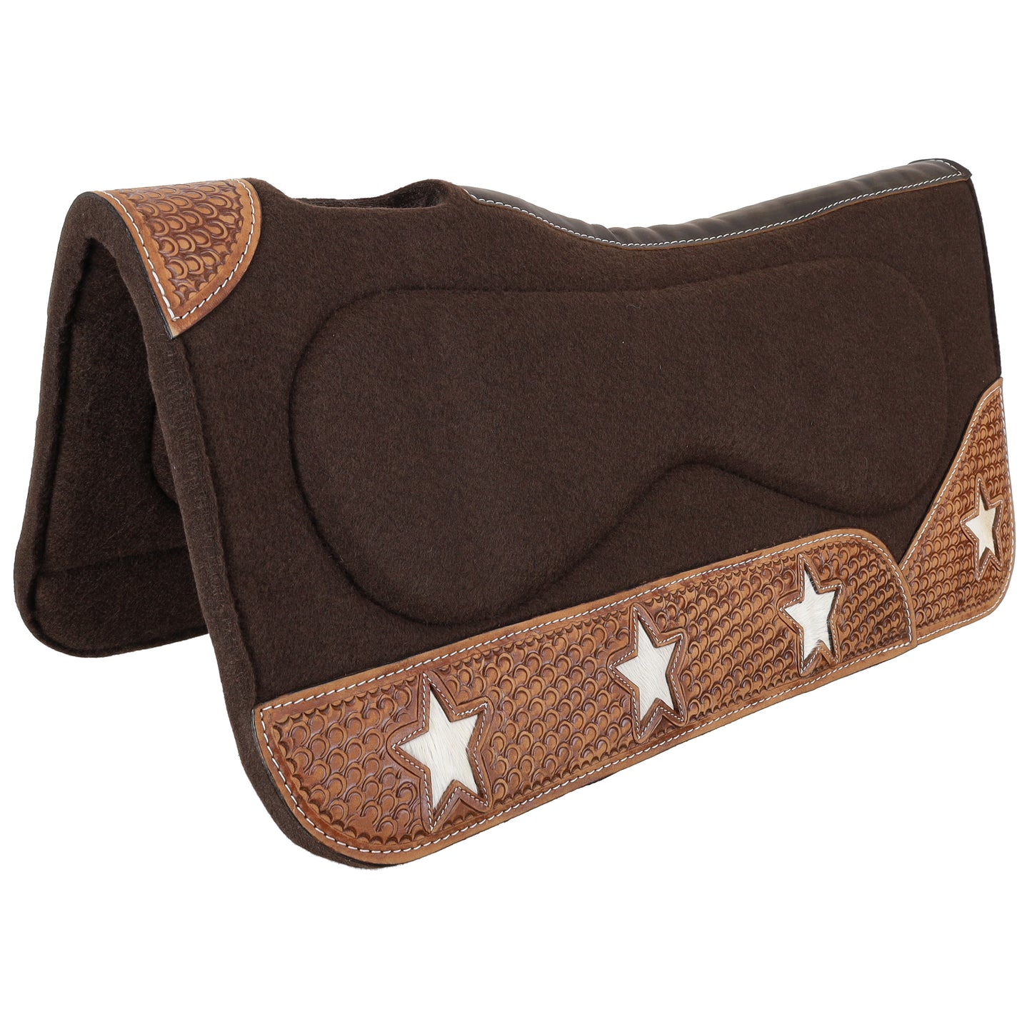 Showman 31" x 32" Cosmic Hide Built-Up Felt Saddle Pad 5913