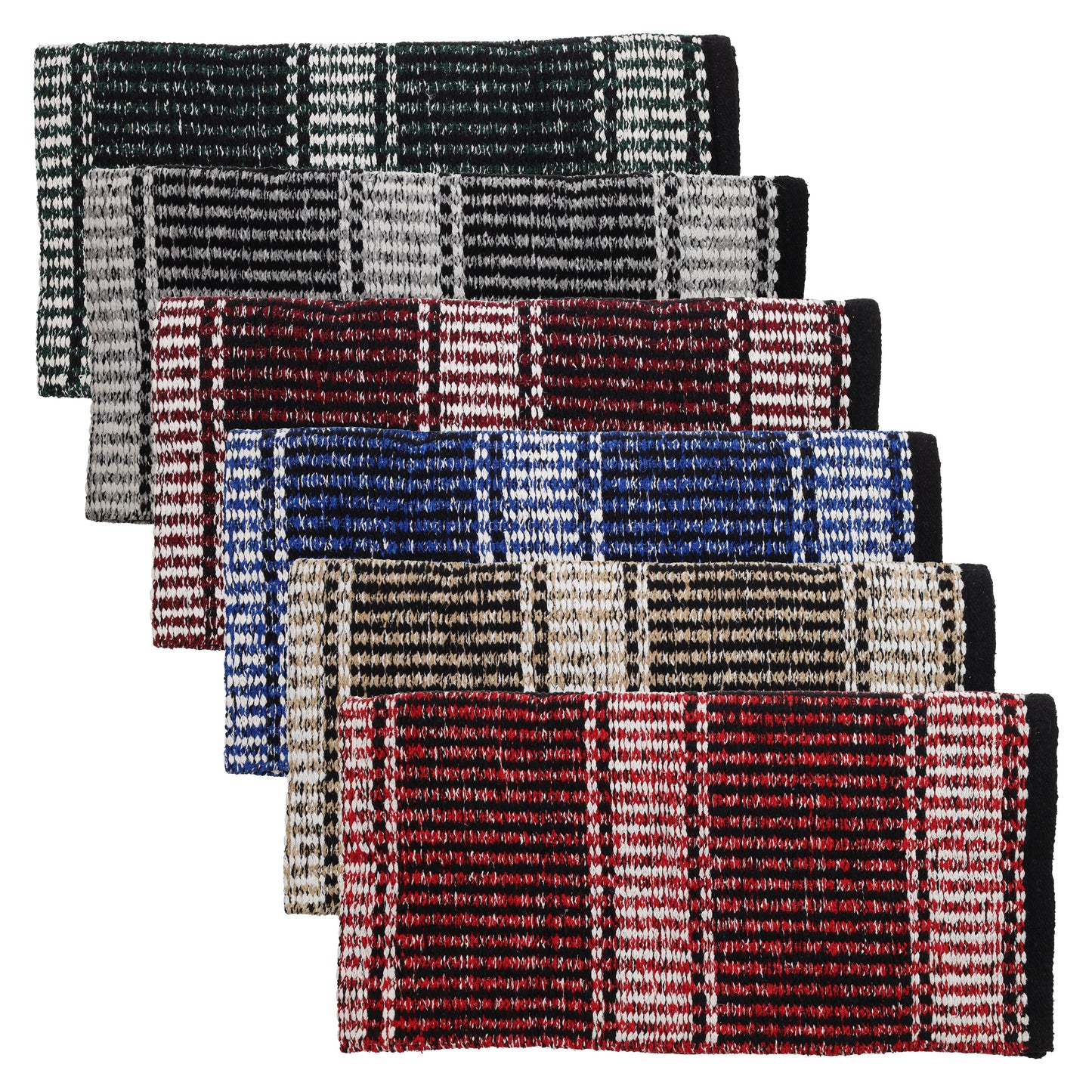 Showman 32" x 64" Double Weave Saddle Blanket 6125