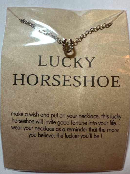 Lucky Horseshoe Necklace