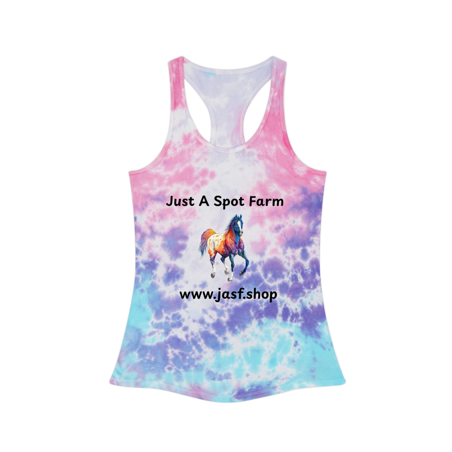 Tie Dye Racerback Tank Top Appaloosa