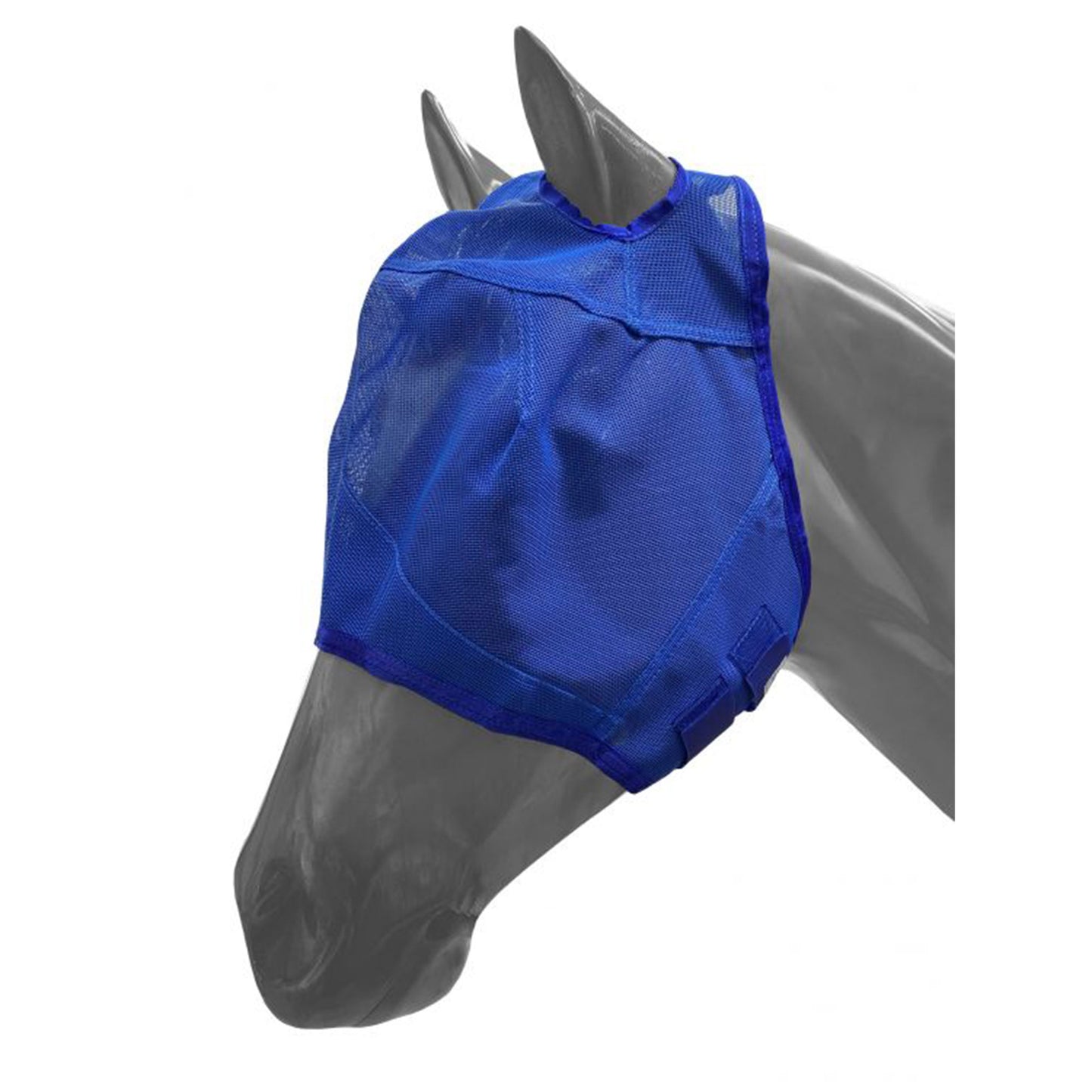 Showman Mesh Rip Resistant Pony Size Fly Mask No Ears with Velcro Closure 859278P