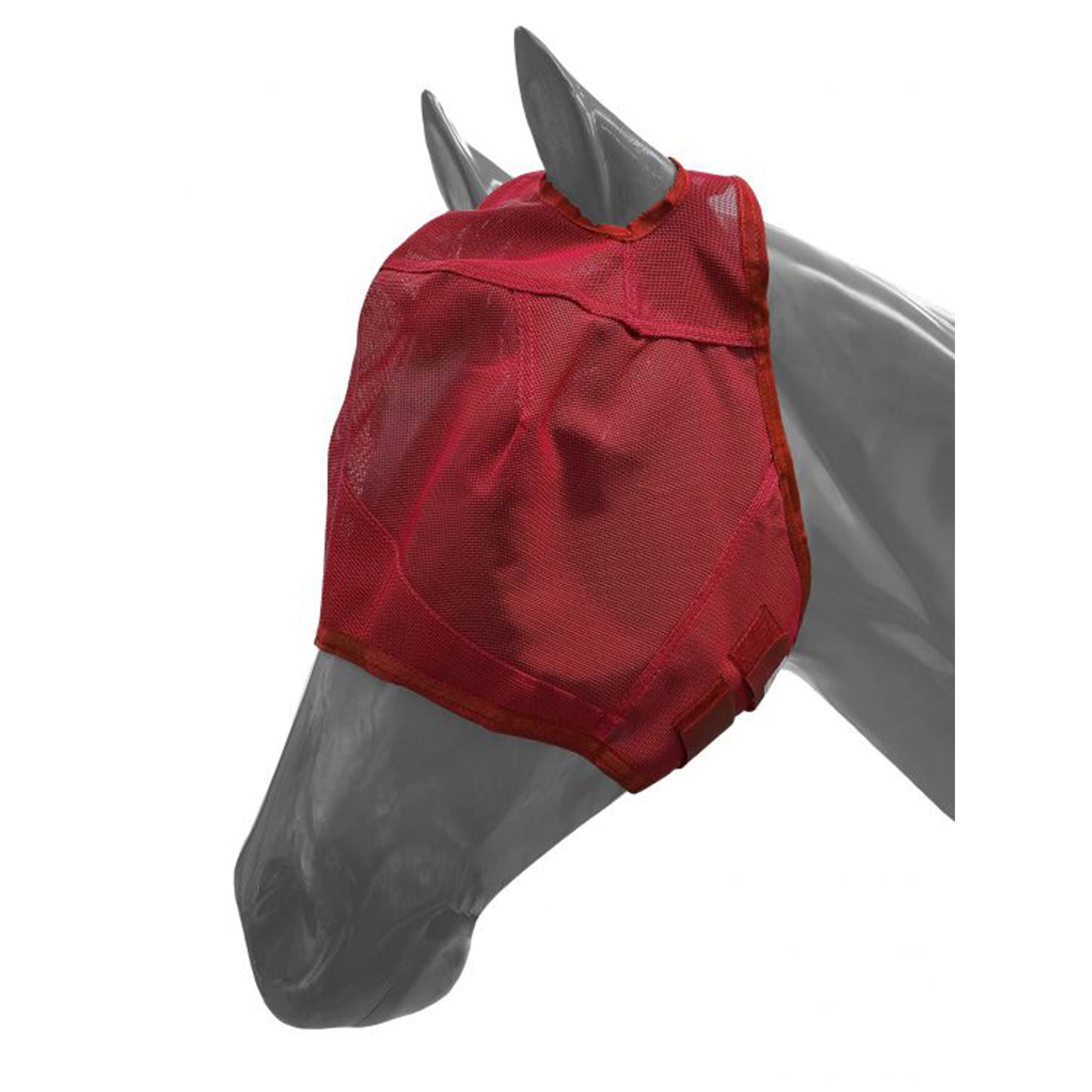 Showman Mesh Rip Resistant Pony Size Fly Mask No Ears with Velcro Closure 859278P