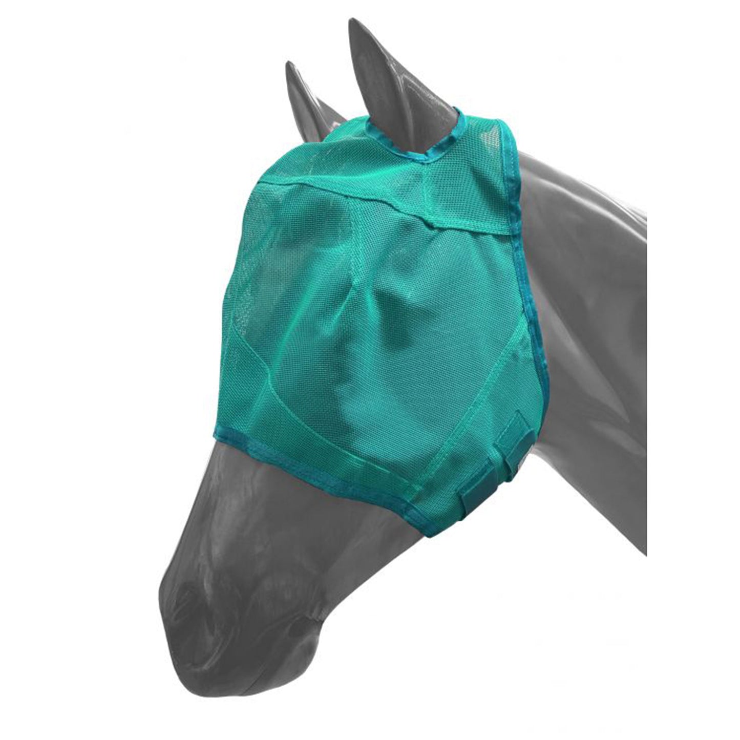 Showman Mesh Rip Resistant Pony Size Fly Mask No Ears with Velcro Closure 859278P