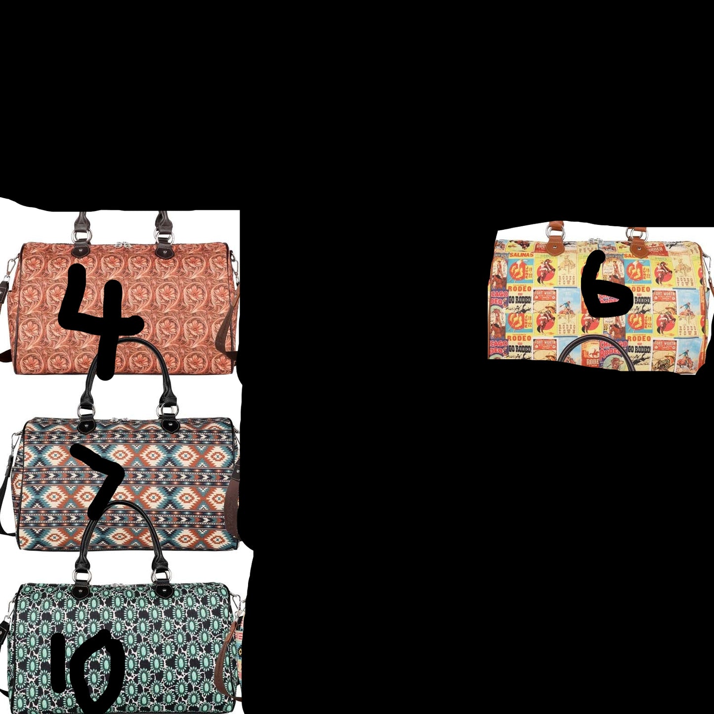 ABDF-01 American Bling Weekender Bag