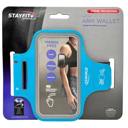 Stayfit Teal Active Armband Wallet Item # AE421