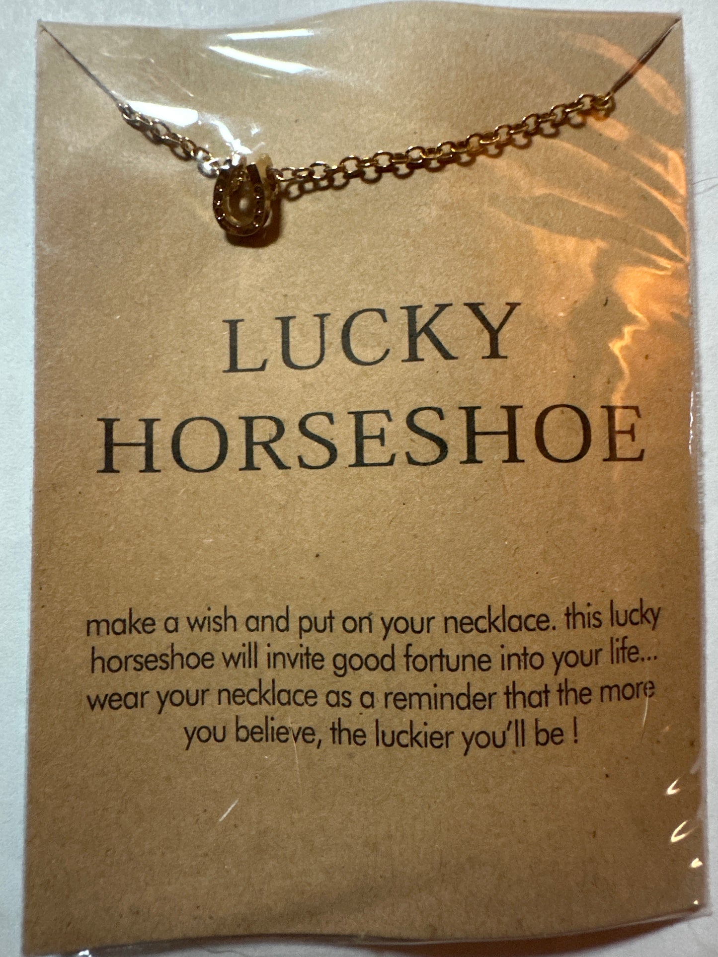 Lucky Horseshoe Necklace