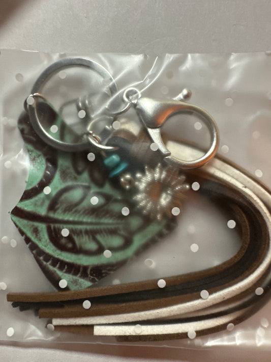 Cattle Tag Keychain