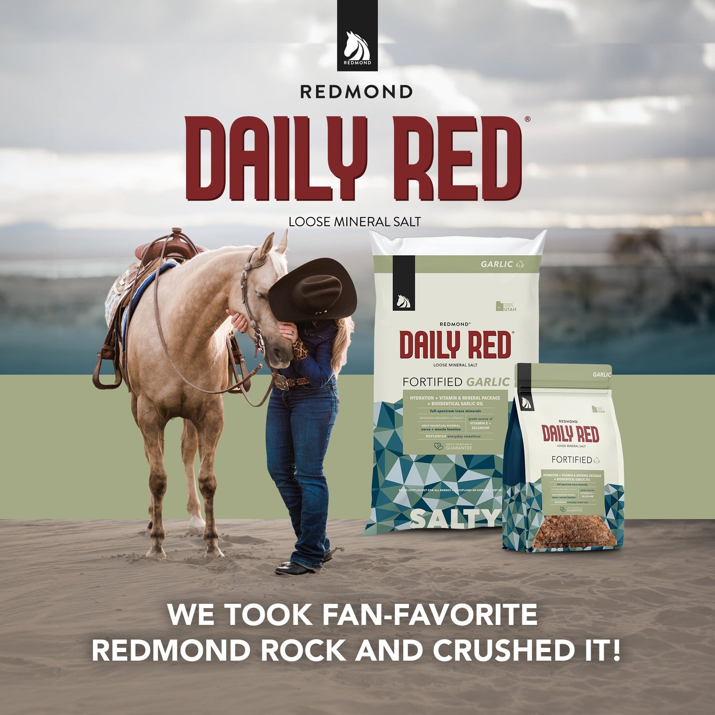 Daily Red® Fortified Garlic - Horse Vitamin & Mineral Supplement
