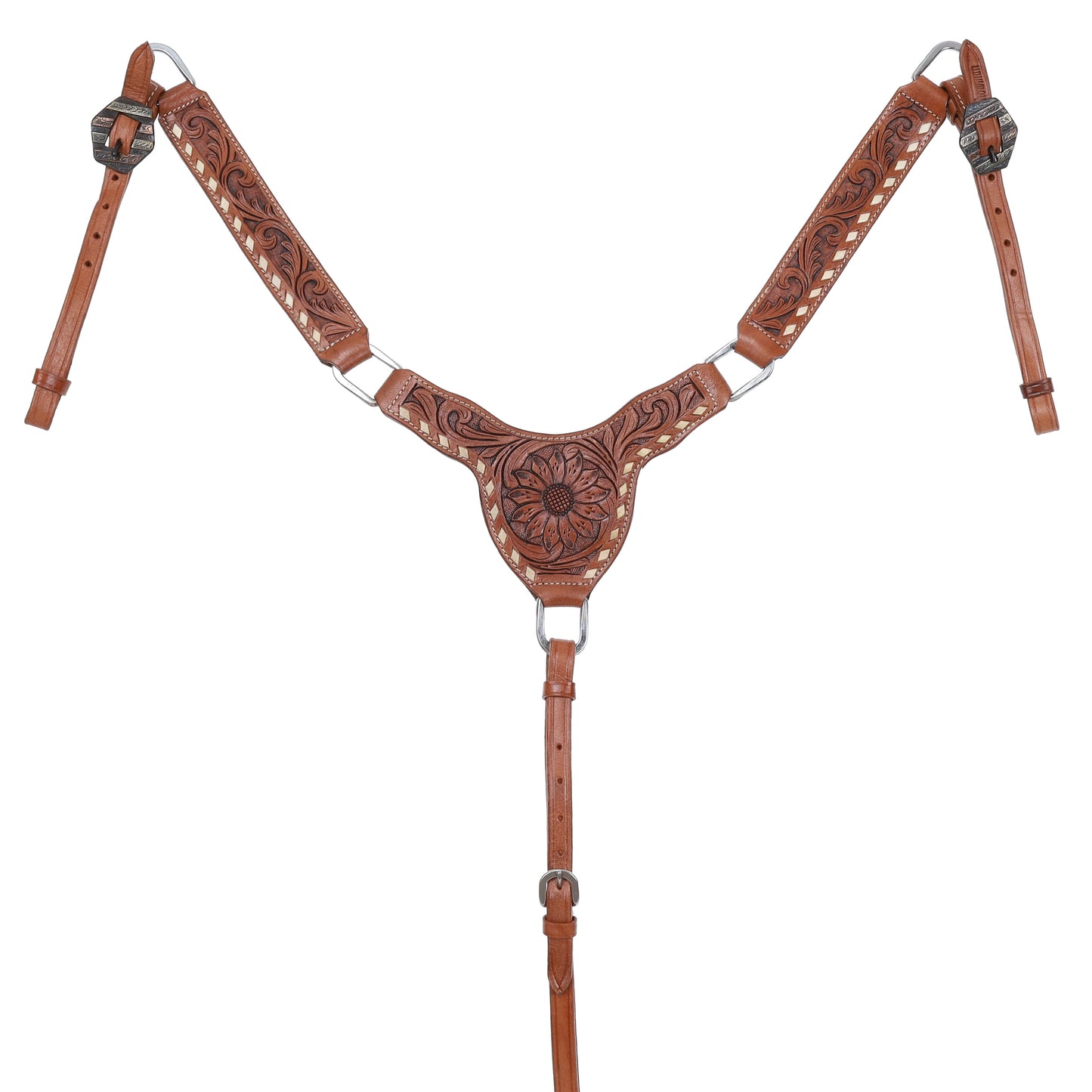 Showman Summerfield Browband Headstall and Breastcollar Set Product ID: 8230