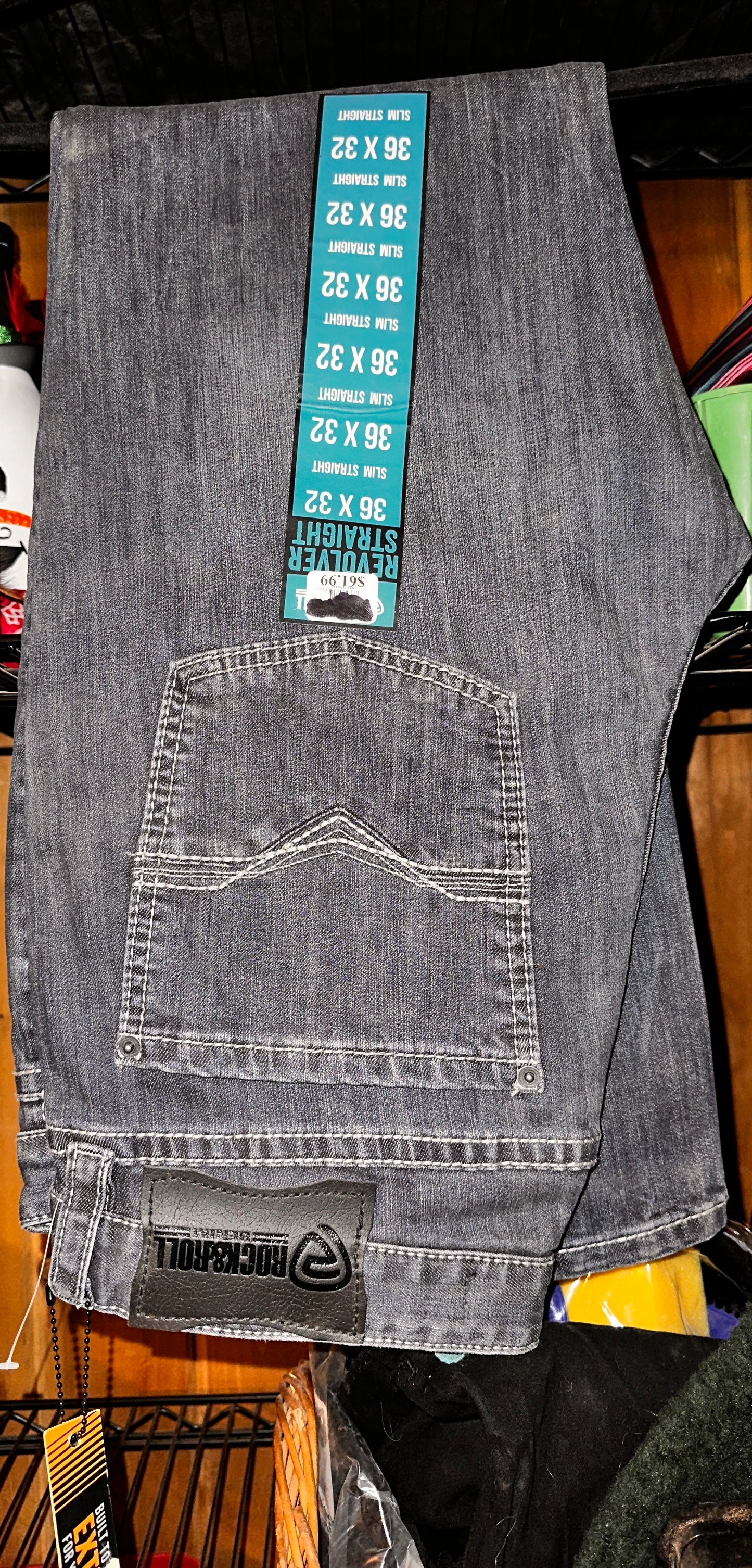 Rock & Roll Denim Jeans 36x32