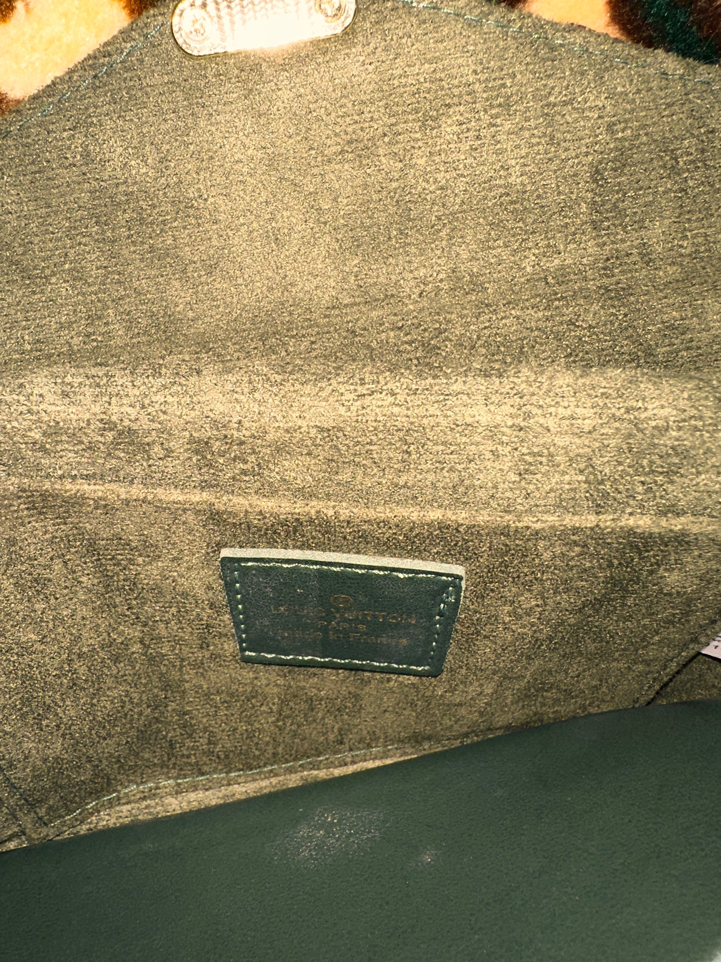 Louis Vuitton Havane Monogram Canvas Pallas Chain Crossbody Bag - Green