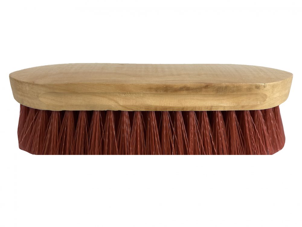 Showman Medium bristle brush on an oval base 43000