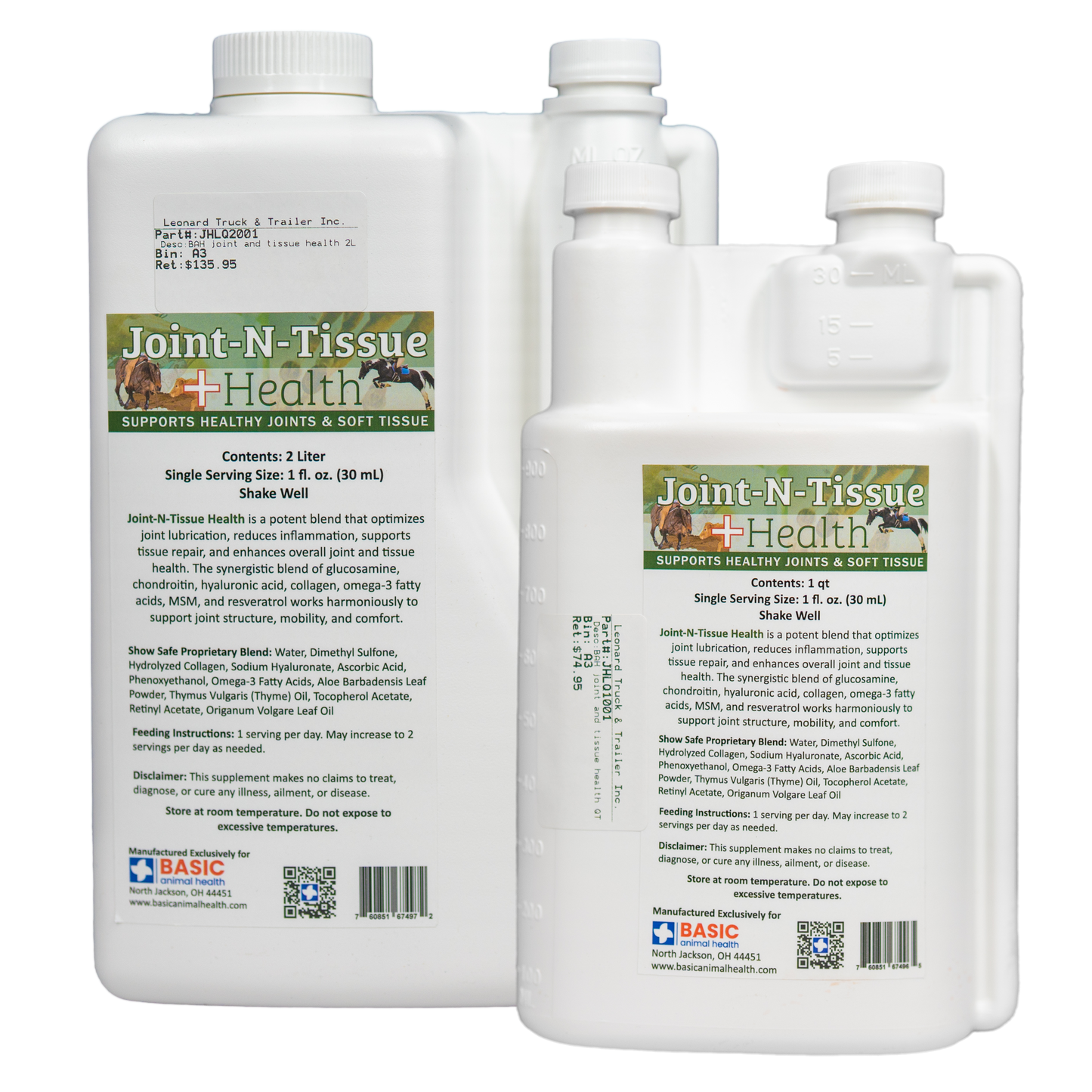 Joint-N-Tissue Health for Horses