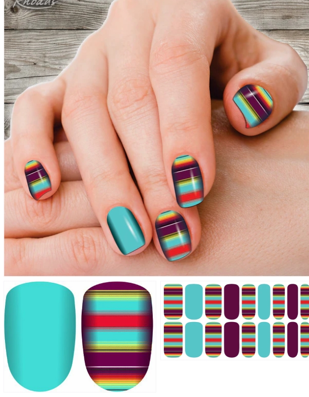 Morado Nail Polish Strips
