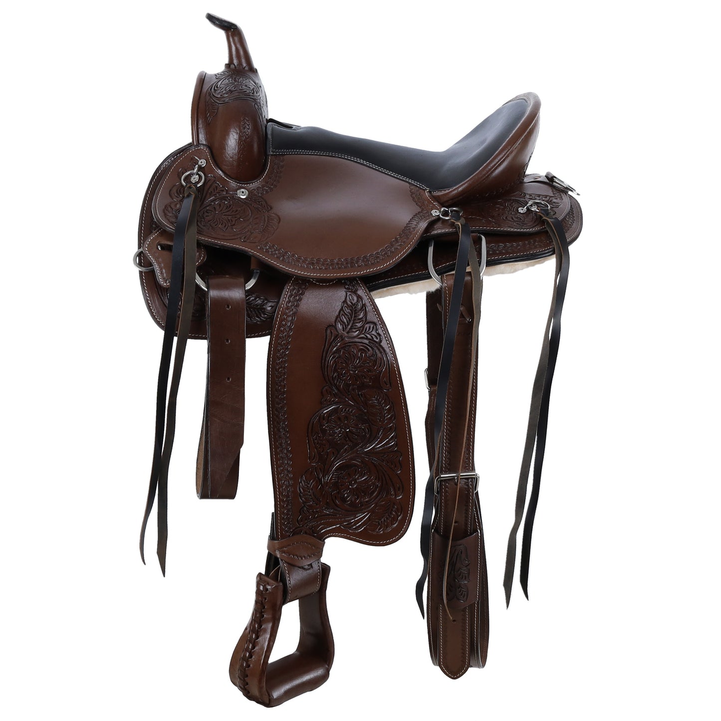 Old Frontier Pleasure Style Saddle Set - 15, 16, 17, 18 Inch SS205