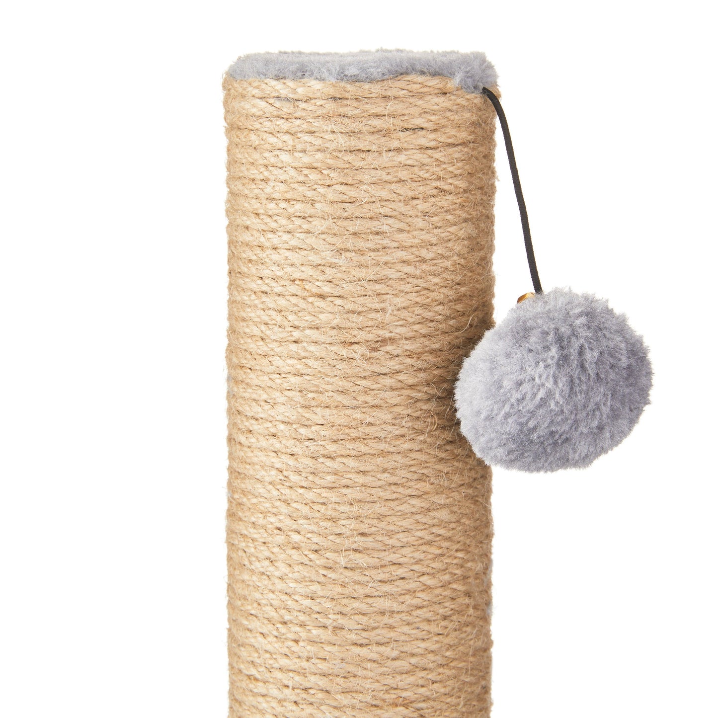 Upgrade your kitty's playtime with our 17" Deluxe Jute Cat Scratching Post & Arch Grooming Massager in stylish gray! πΎβ¨ Perfect for happy paws and a healthy coat!