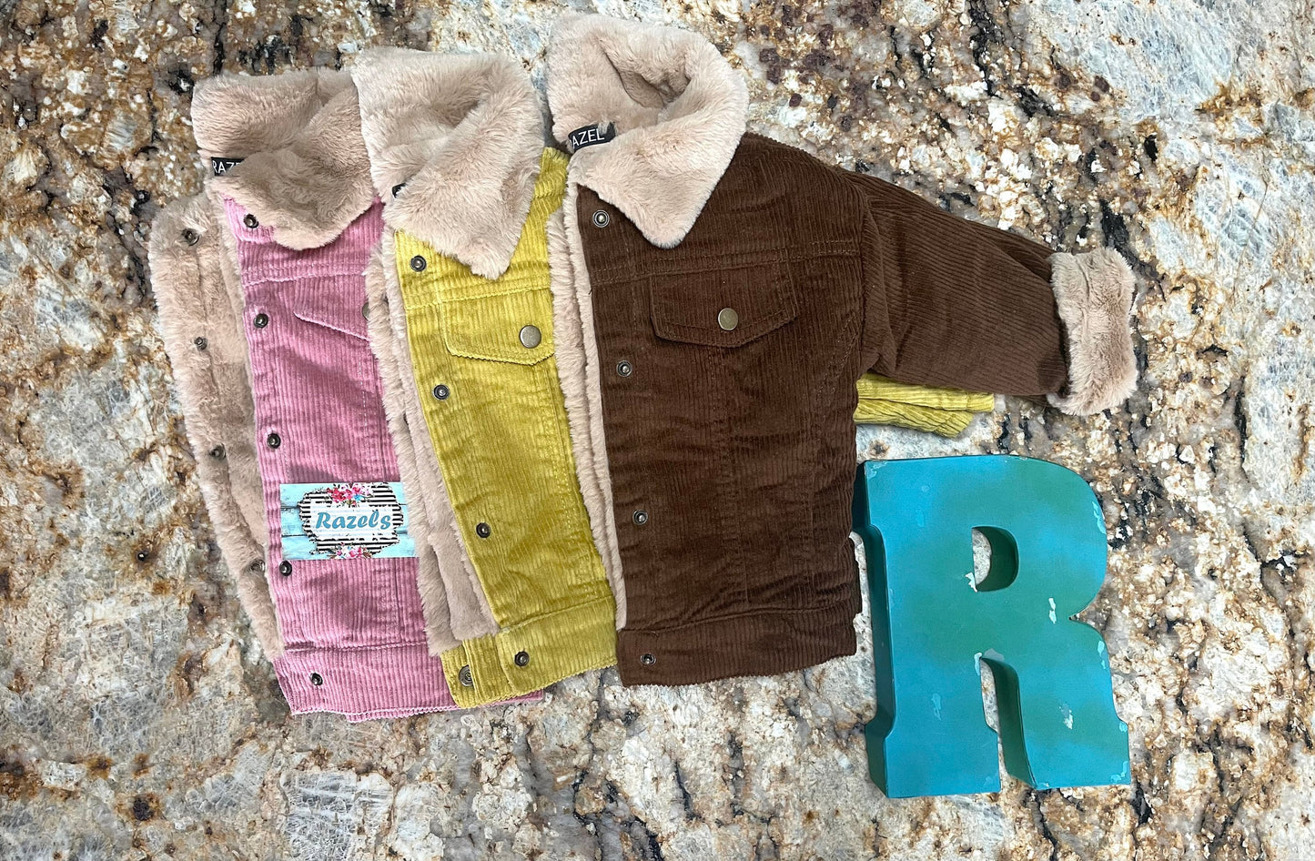 Retro Western Kids Corduroy Sherpa Jacket β Vintage Cowboy/Cowgirl Coat for Boys & Girls