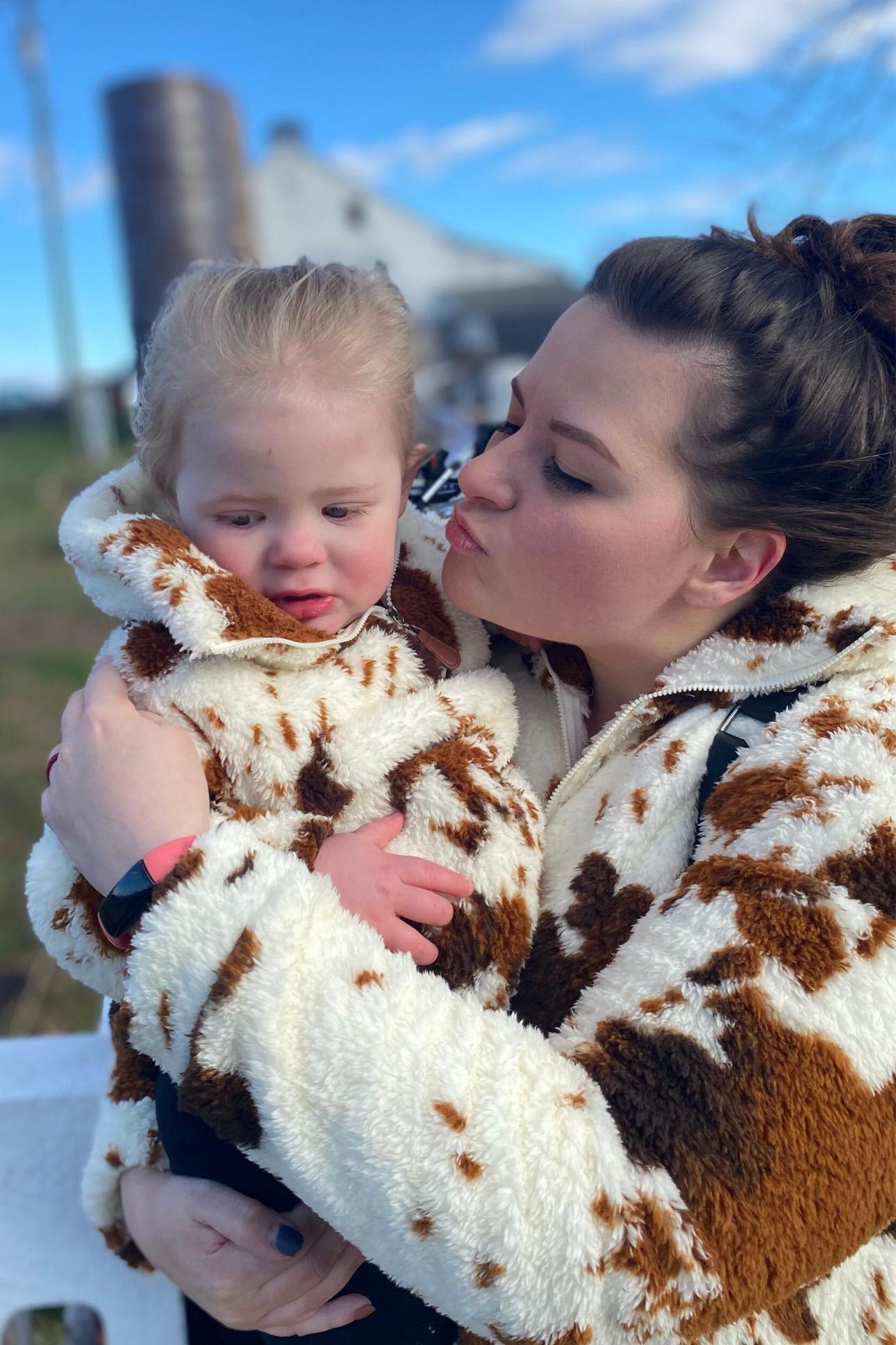Cowhide Sweatshirt, COW Print Pullover