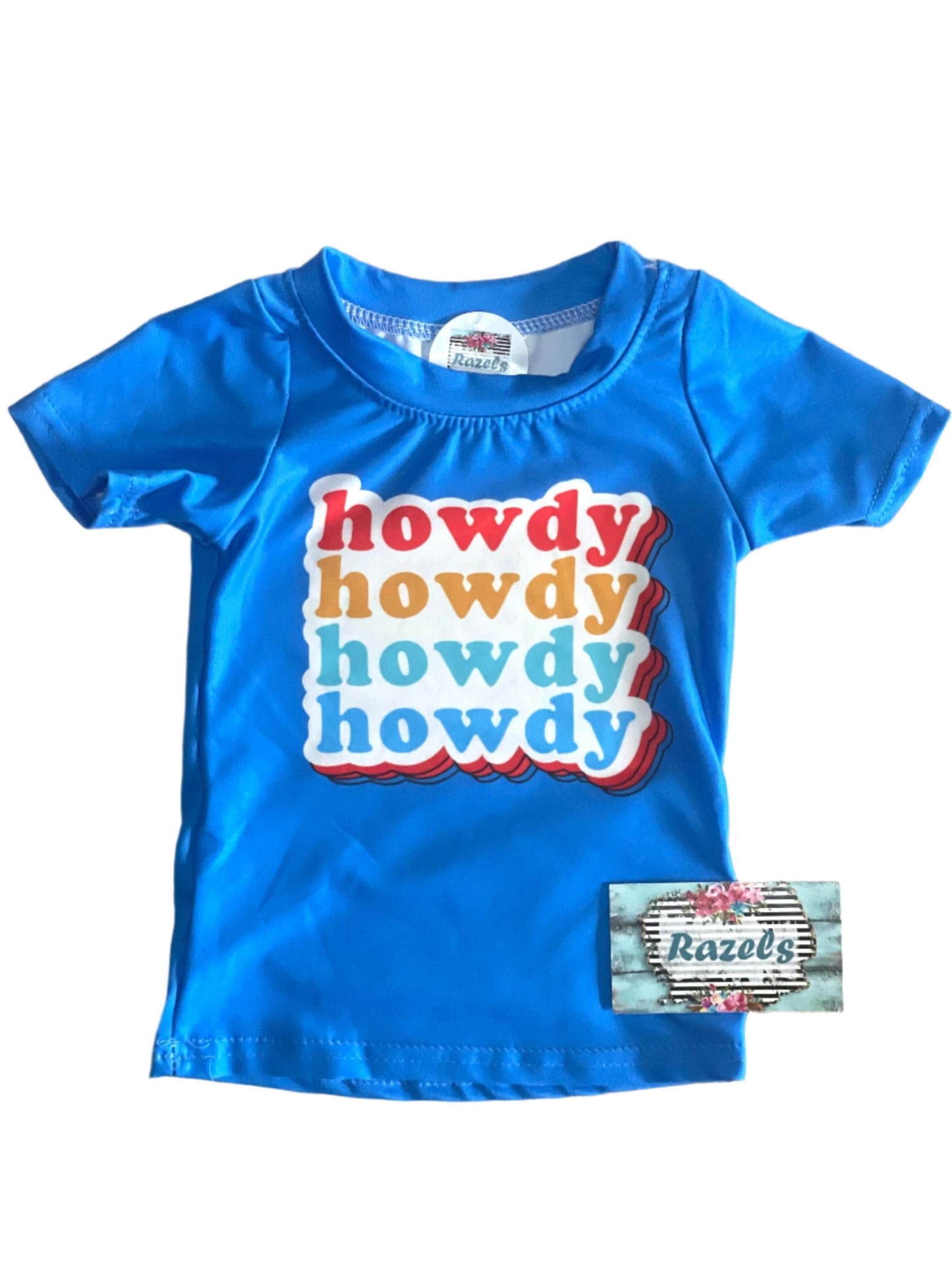 Kids Aztec Pants & Howdy T-Shirt, Retro Howdy