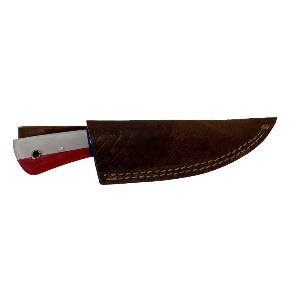 Old Ram Handmade Texas Flag Hunting Knife OR-234