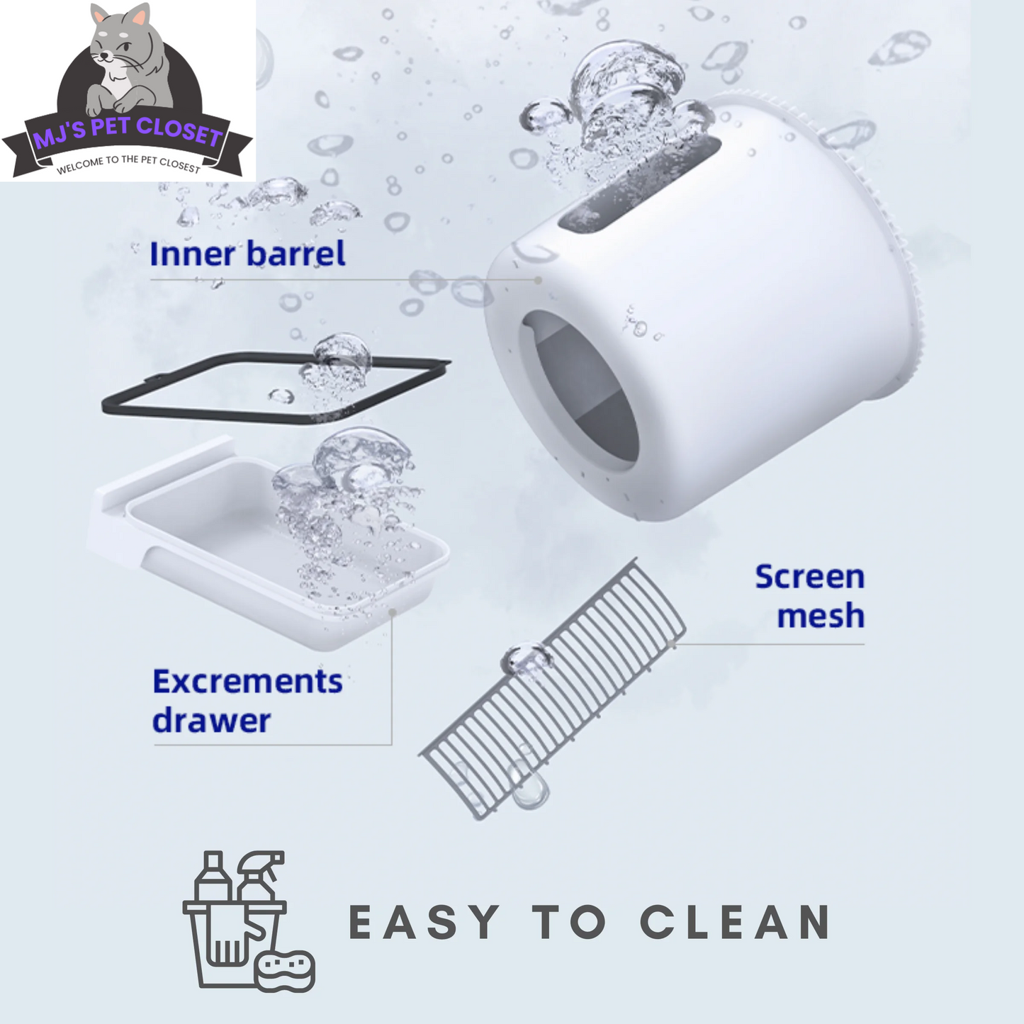 Say goodbye to scooping! πΎ Meet the Purrclean Self-Cleaning Cat Litter Box β now with app control and 5Ghz & 2.4Ghz Wifi support! π±β¨