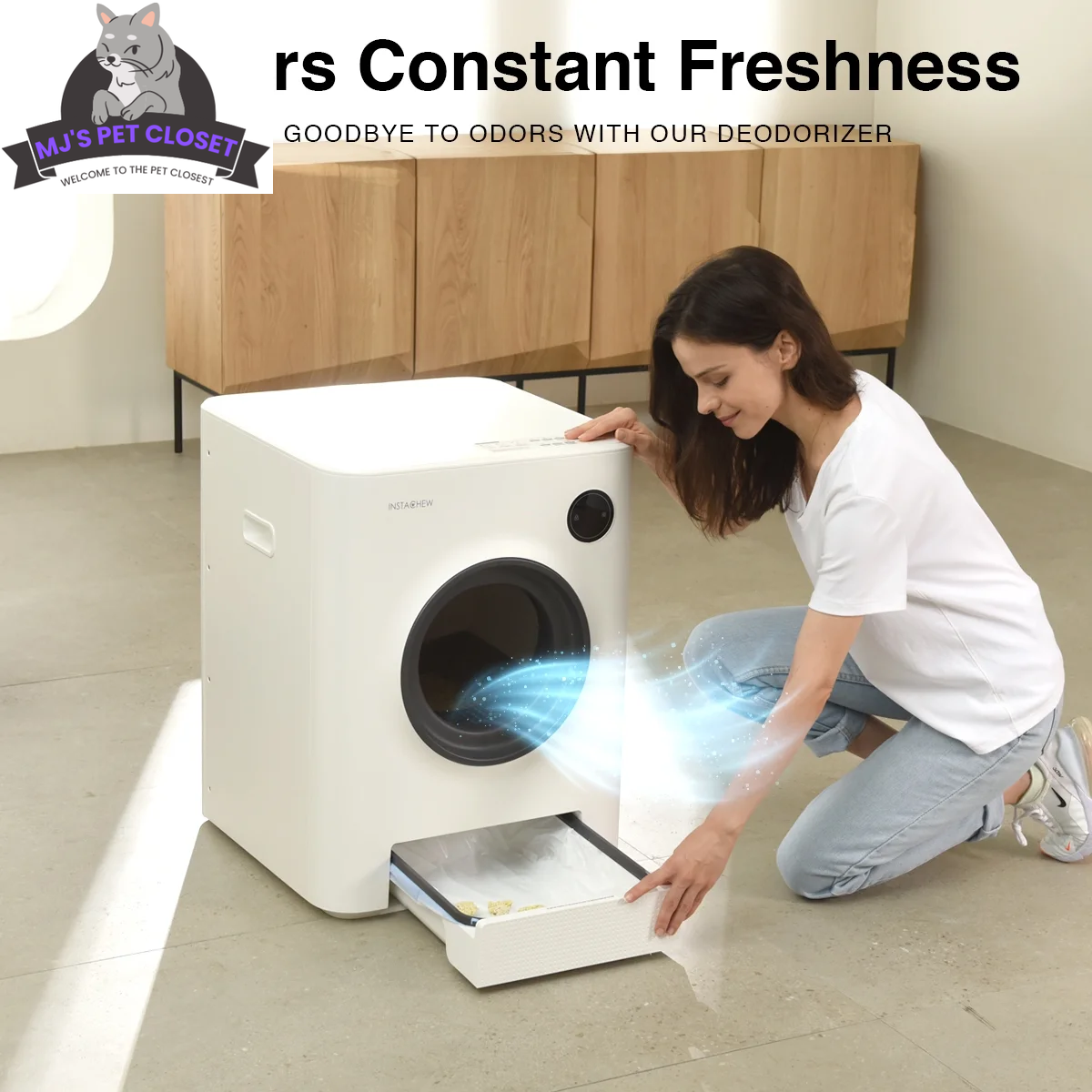 Say goodbye to scooping! πΎ Meet the Purrclean Self-Cleaning Cat Litter Box β now with app control and 5Ghz & 2.4Ghz Wifi support! π±β¨